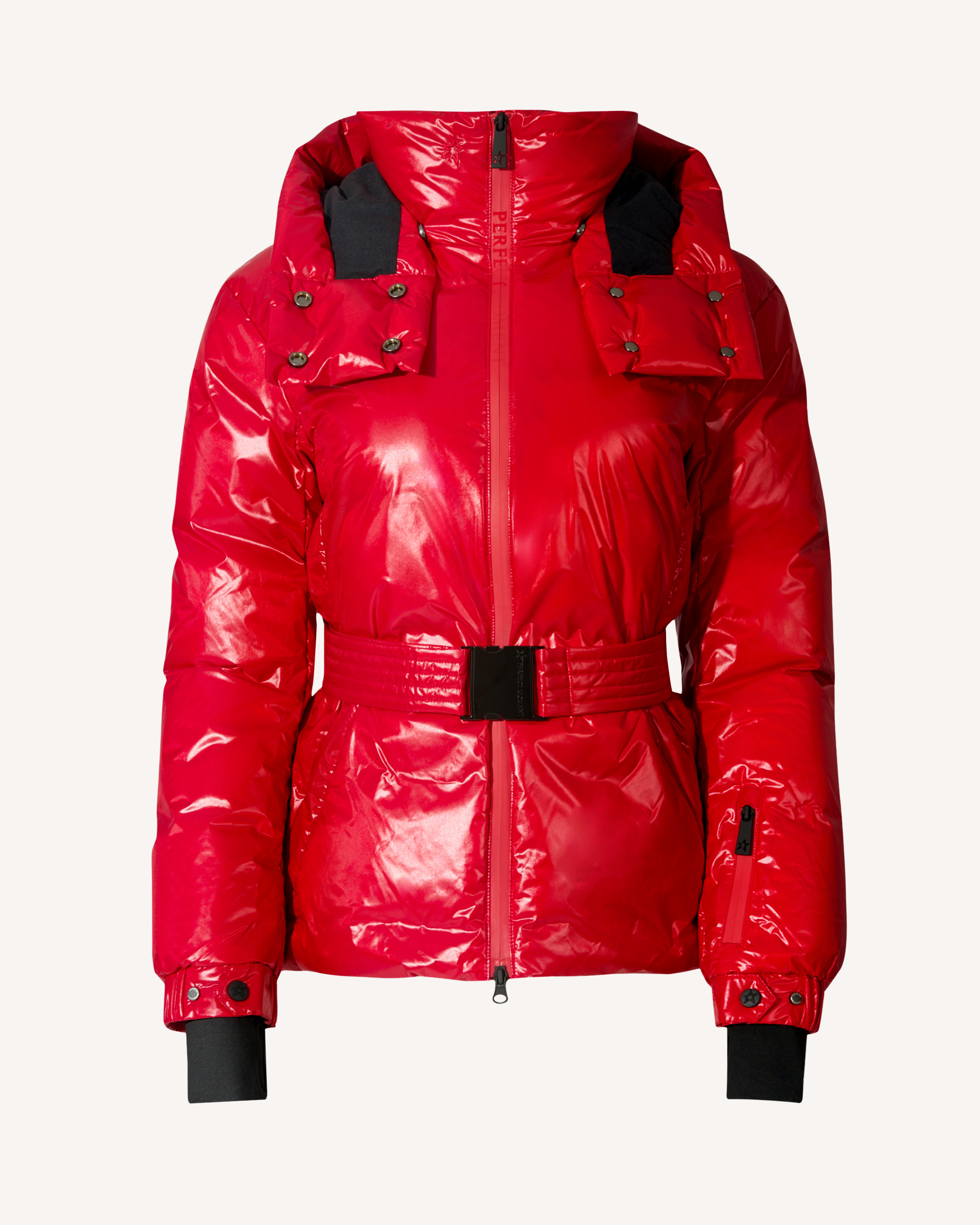 Perfect Moment Candice Down Parka Jacket Xl In Red
