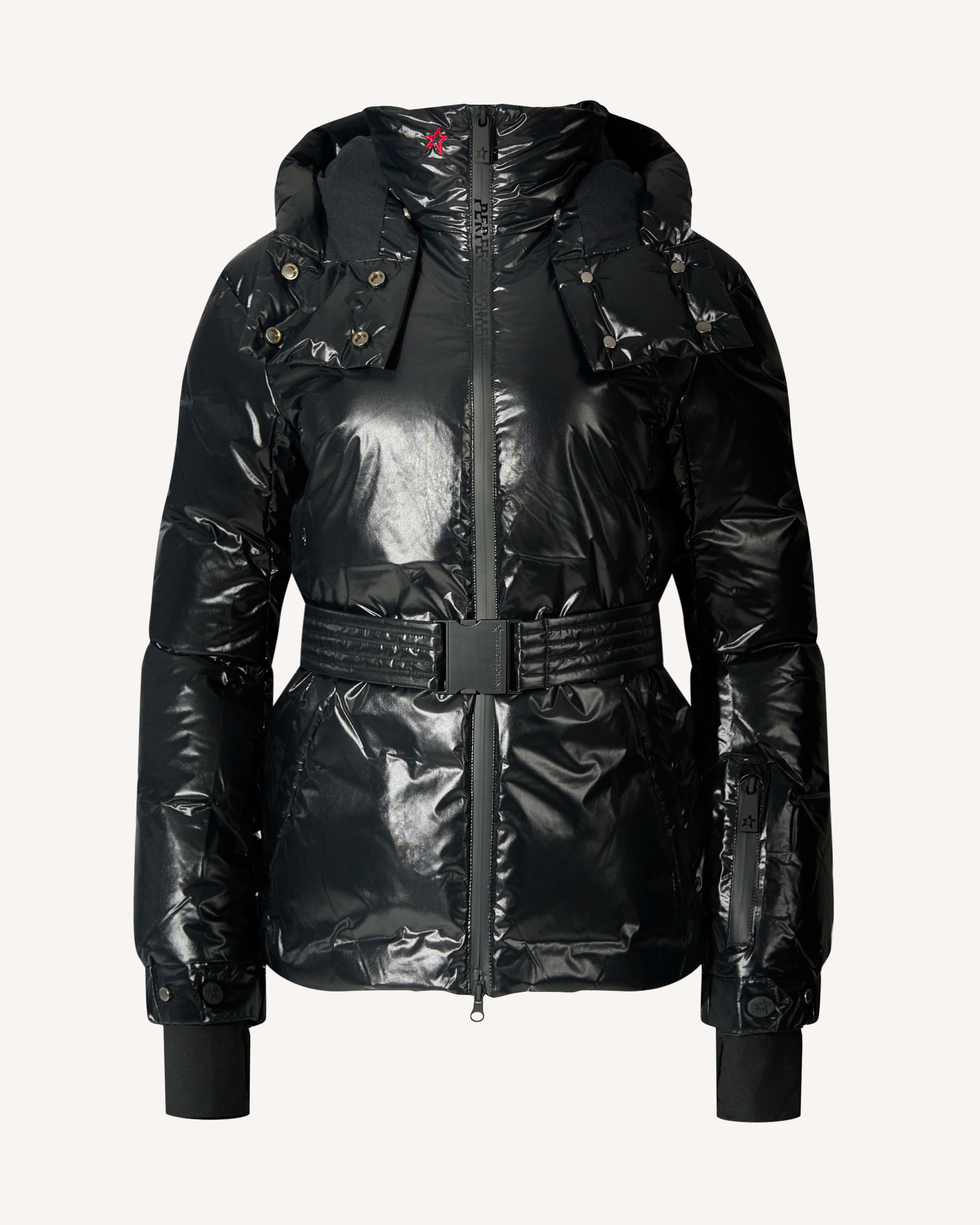 Perfect Moment Candice Down Parka Jacket M In Black