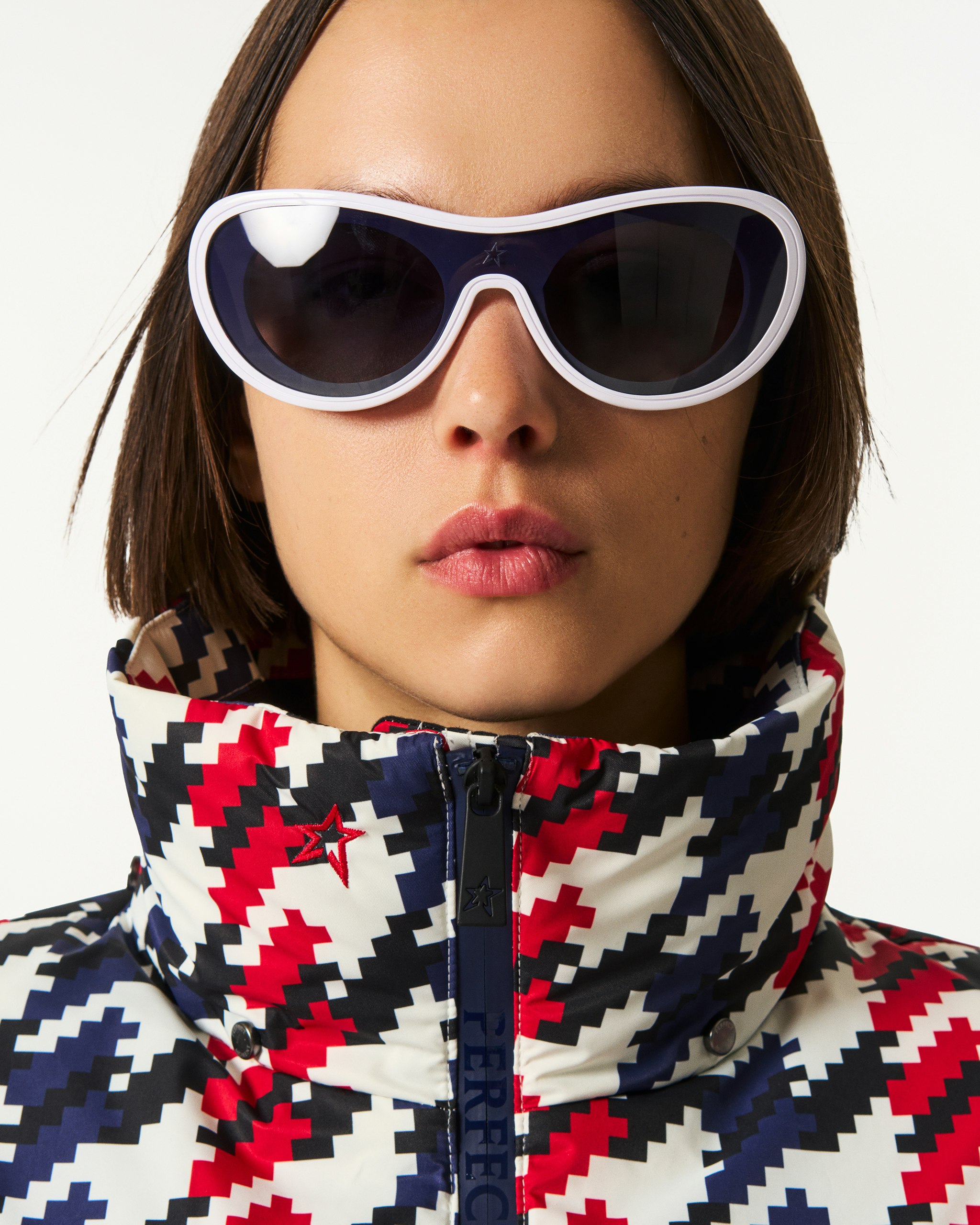 Houndstooth Candice Down Parka Jacket 5