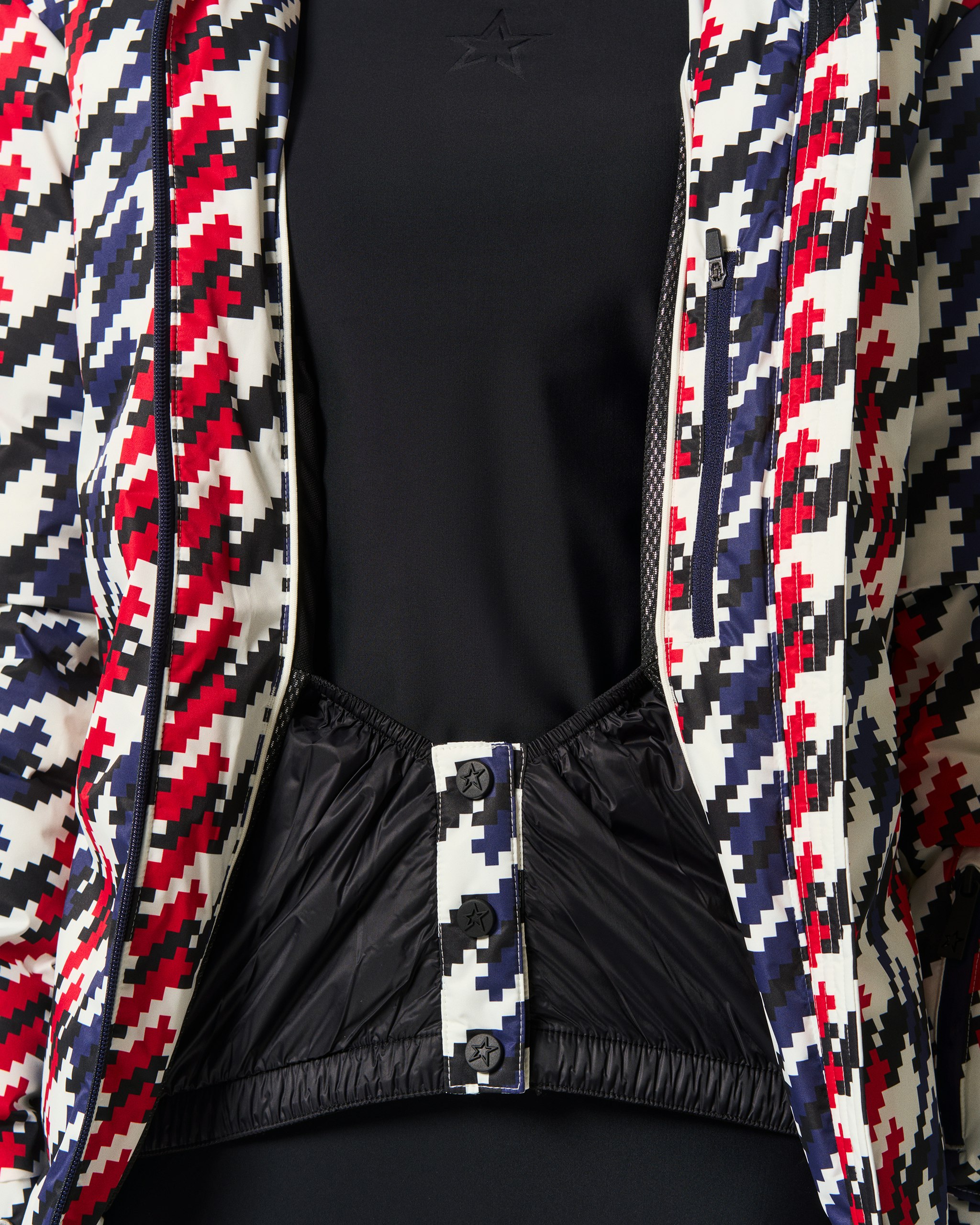 Houndstooth Candice Down Parka Jacket 7