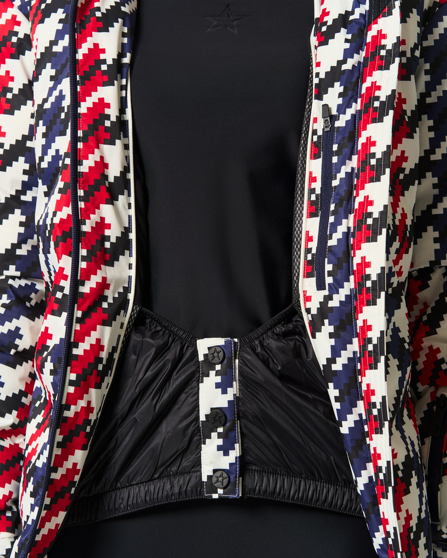 Houndstooth Candice Down Parka Jacket 7