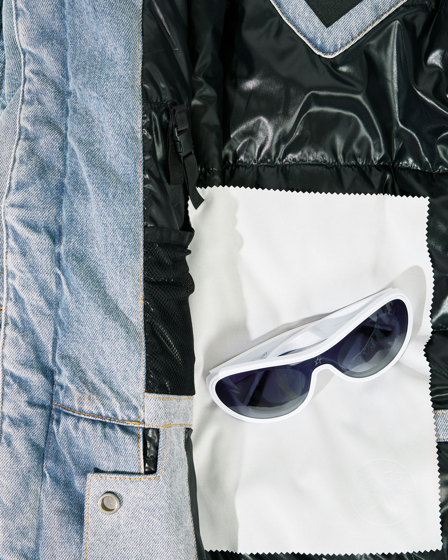 Denim Puffer Jacket 6