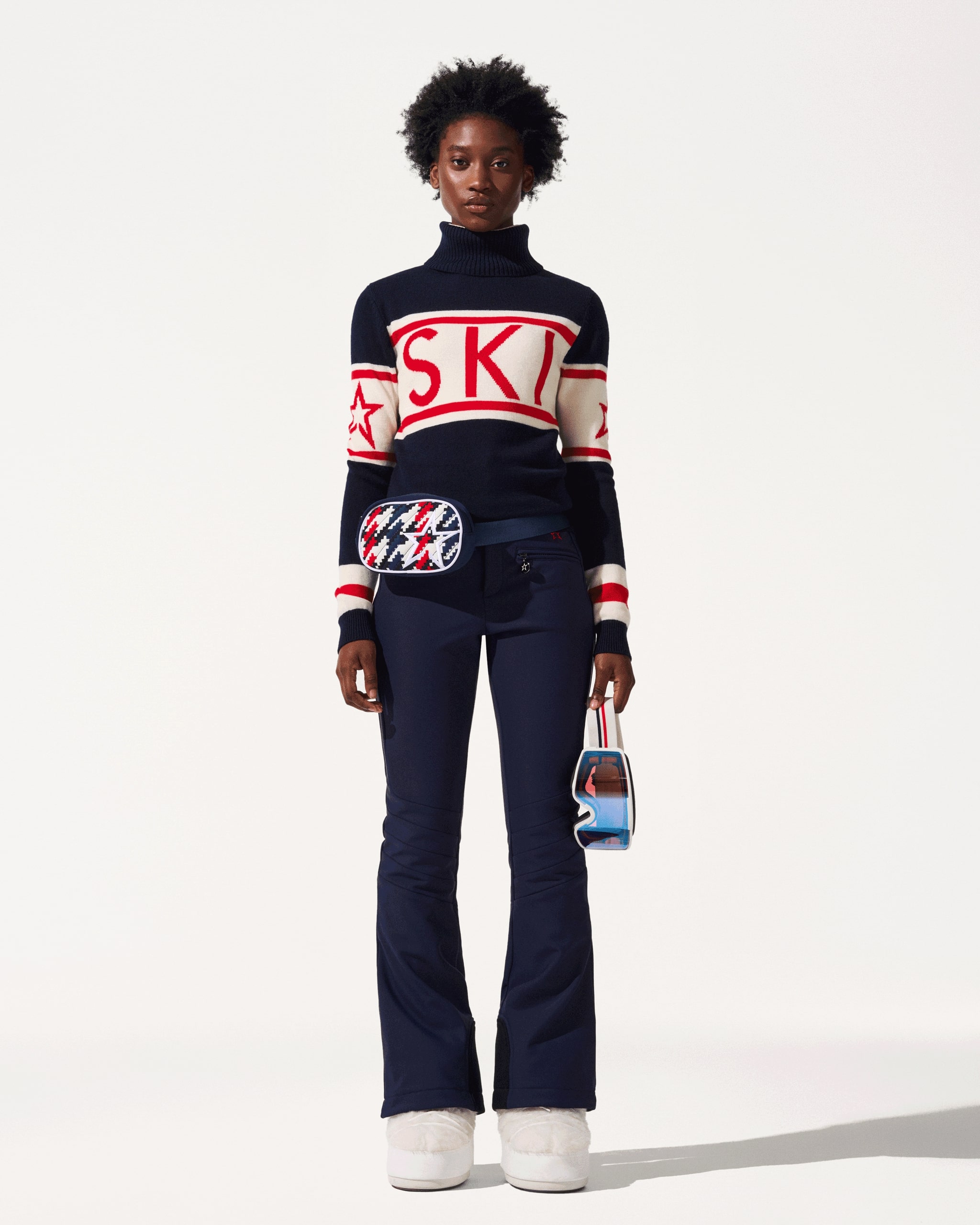 High-Waist Aurora Flare Ski Pant | Perfect Moment