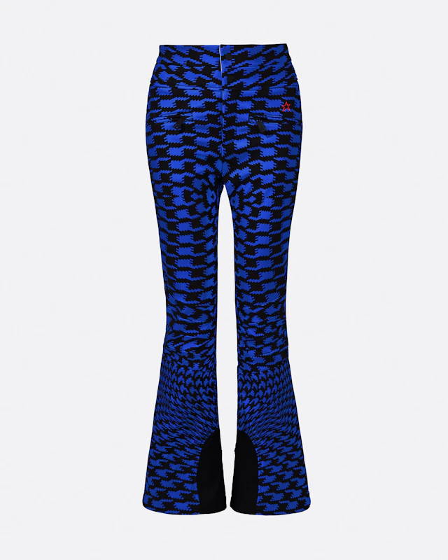 Twisted Houndstooth High-Waist Aurora Flare Ski Pant 0 Twisted Houndstooth High-Waist Aurora Flare Ski Pant
