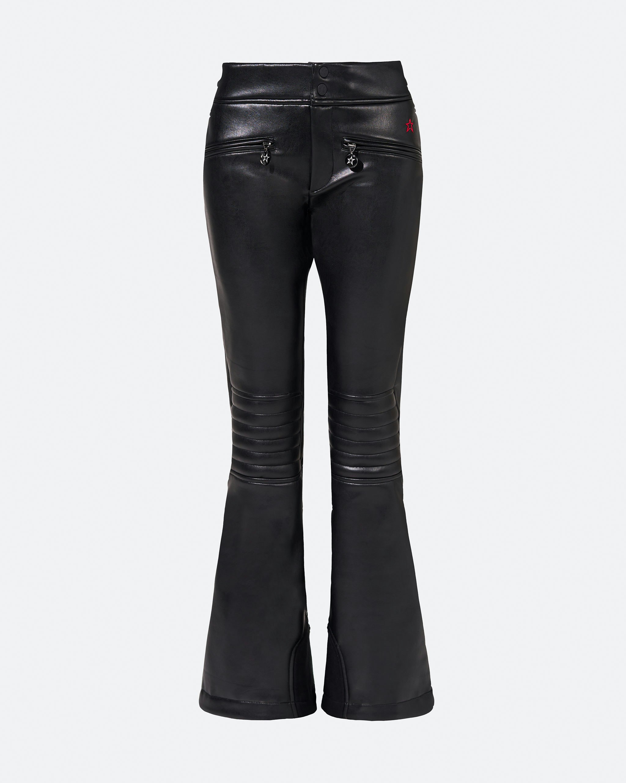 Vegan Leather Mid-Rise Aurora Ski Pant 0