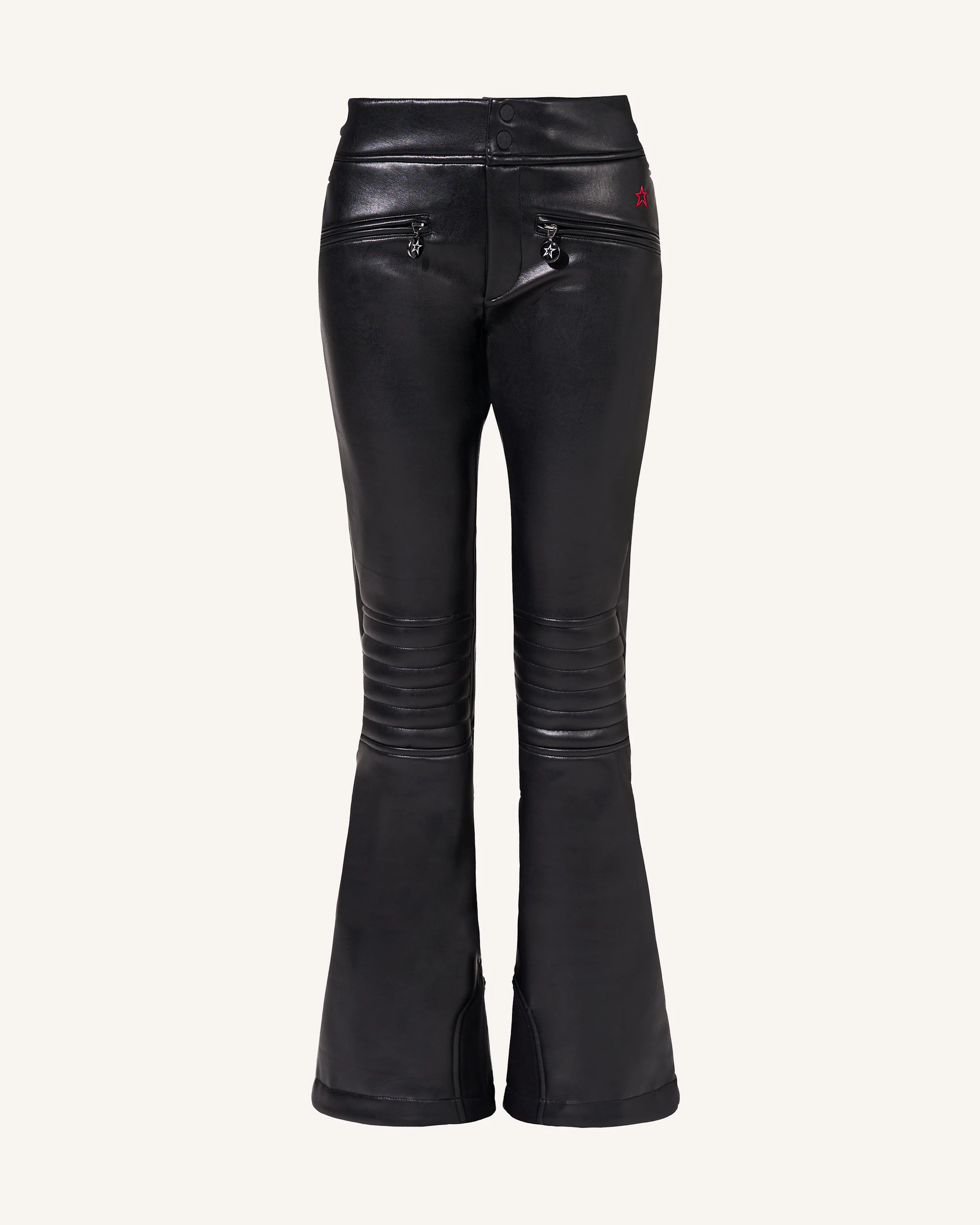 Vegan Leather Mid-Rise Aurora Ski Pant 0
