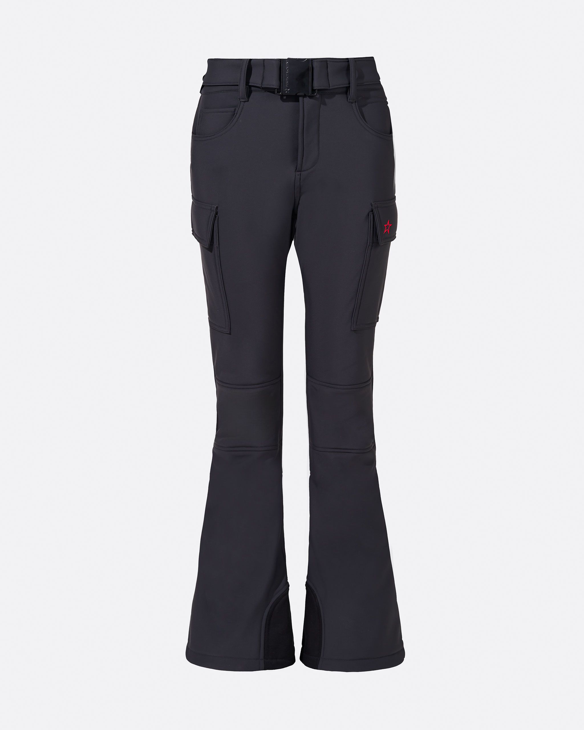 Perfect Moment Women's Mid-rise Cargo Ski Pant, Ski Pants, Black, L In Black