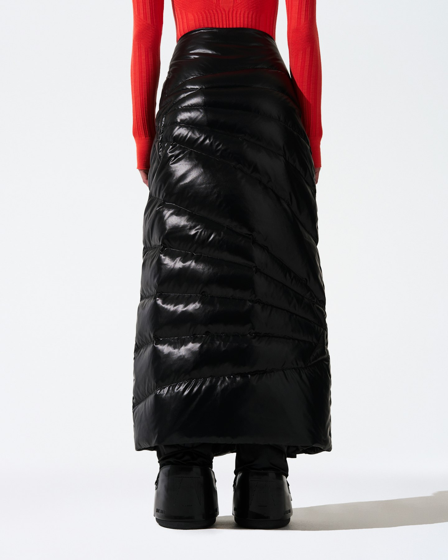 Quilted Maxi Skirt 2