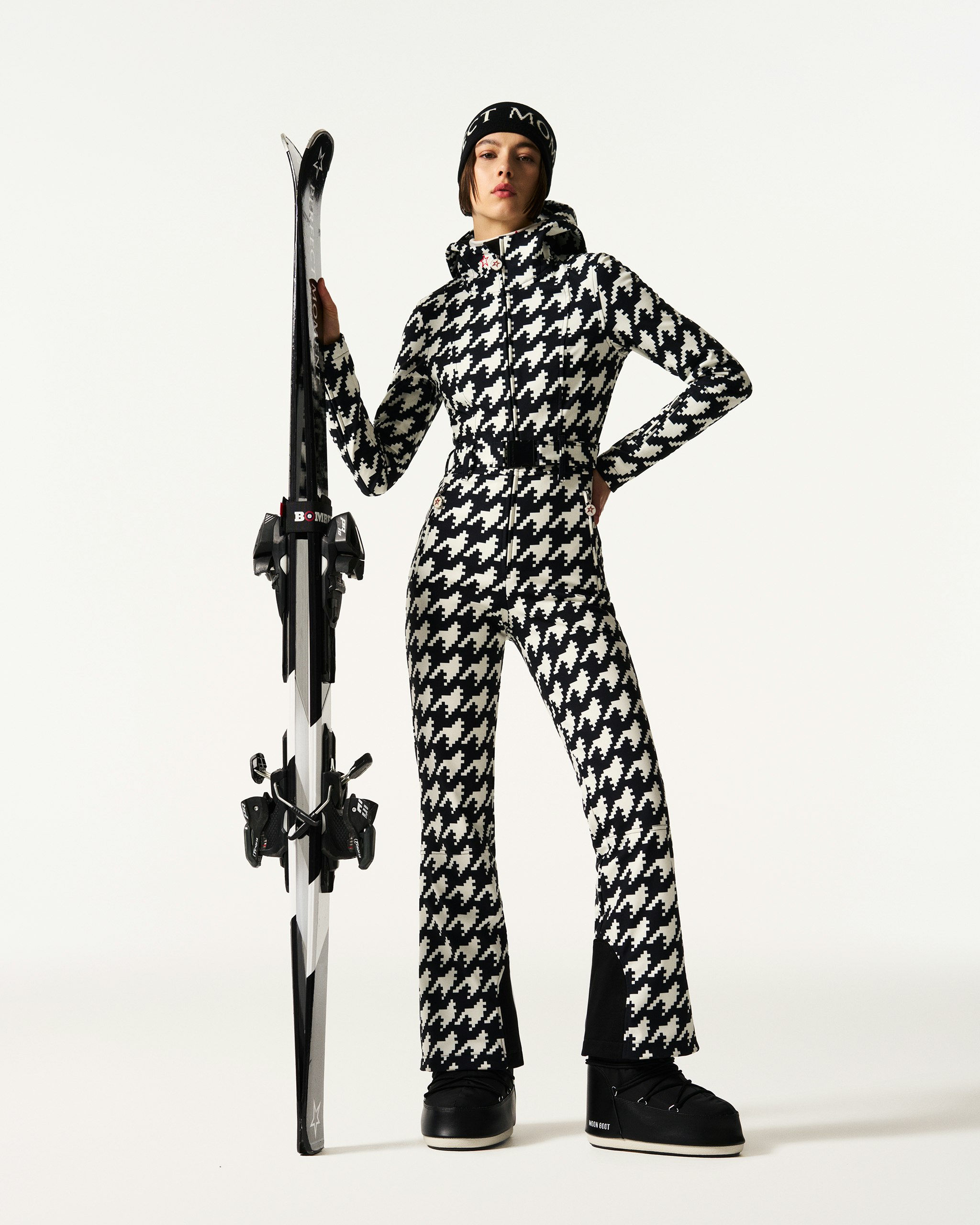 Houndstooth Tignes Ski Suit 1