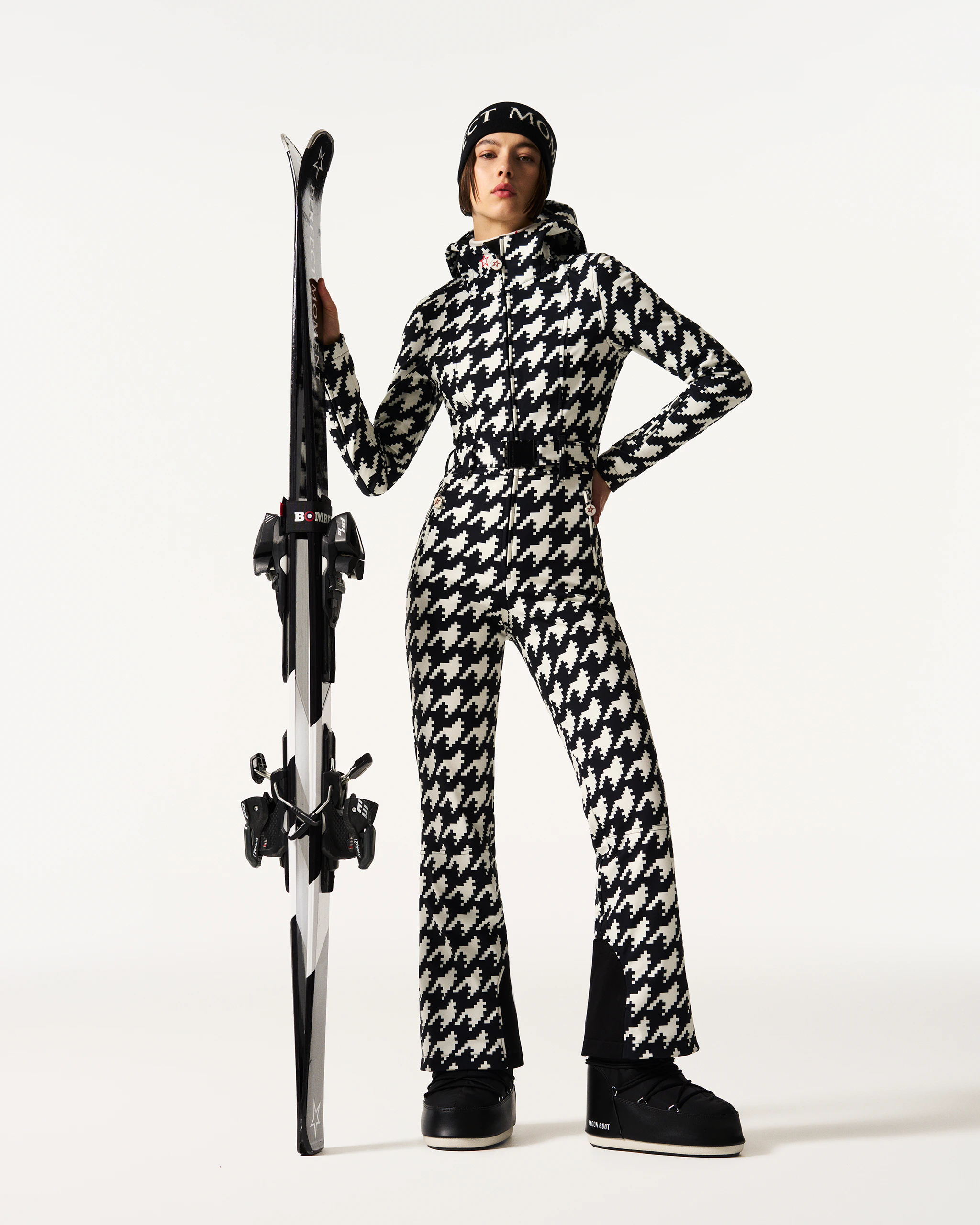 Houndstooth Tignes Ski Suit 1