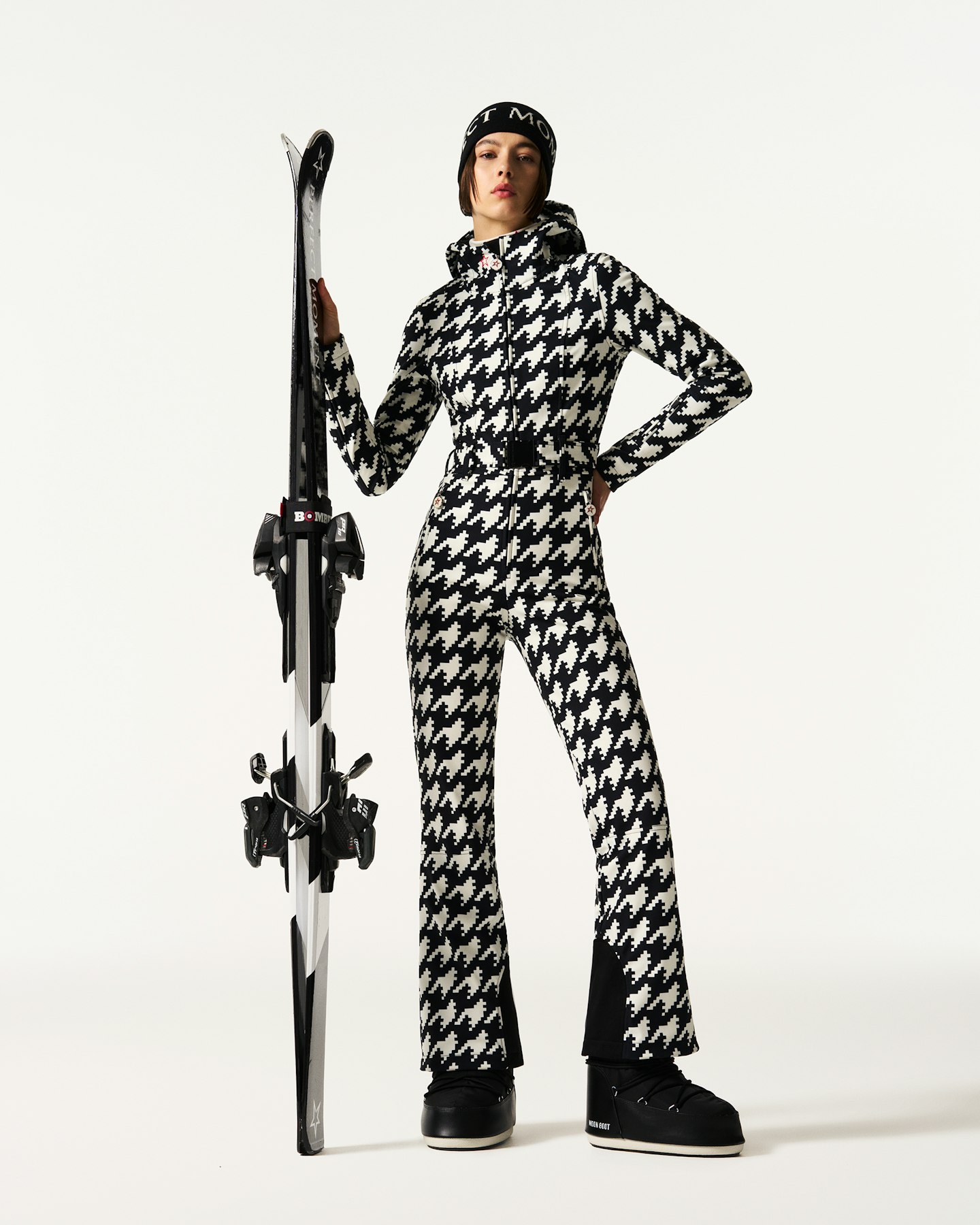 Houndstooth Tignes Ski Suit 1