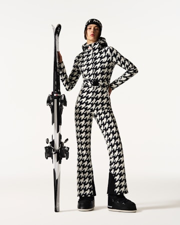 Houndstooth Tignes Ski Suit 1