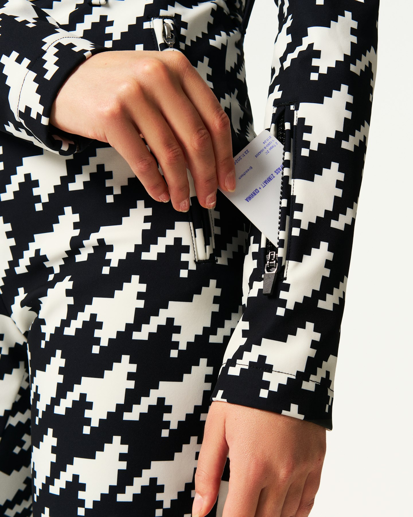 Houndstooth Tignes Ski Suit 4