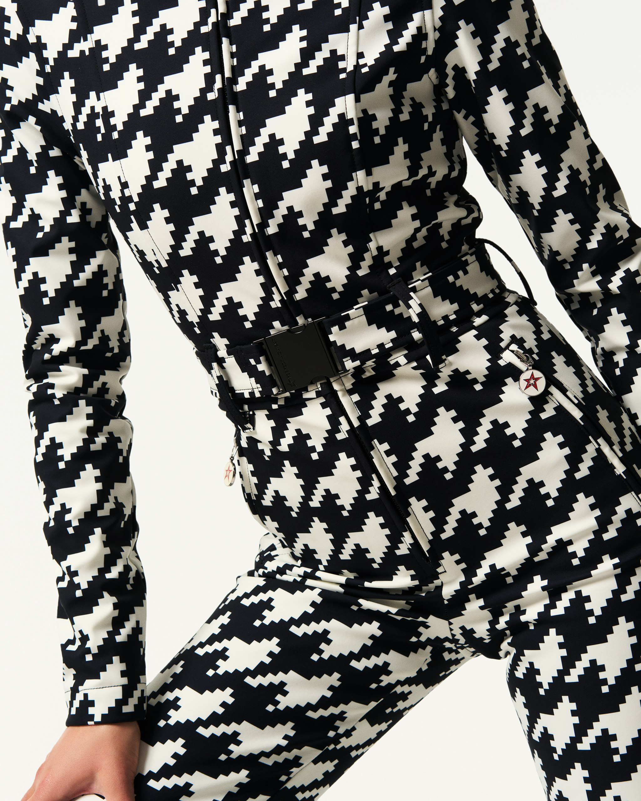 Houndstooth Tignes Ski Suit 6