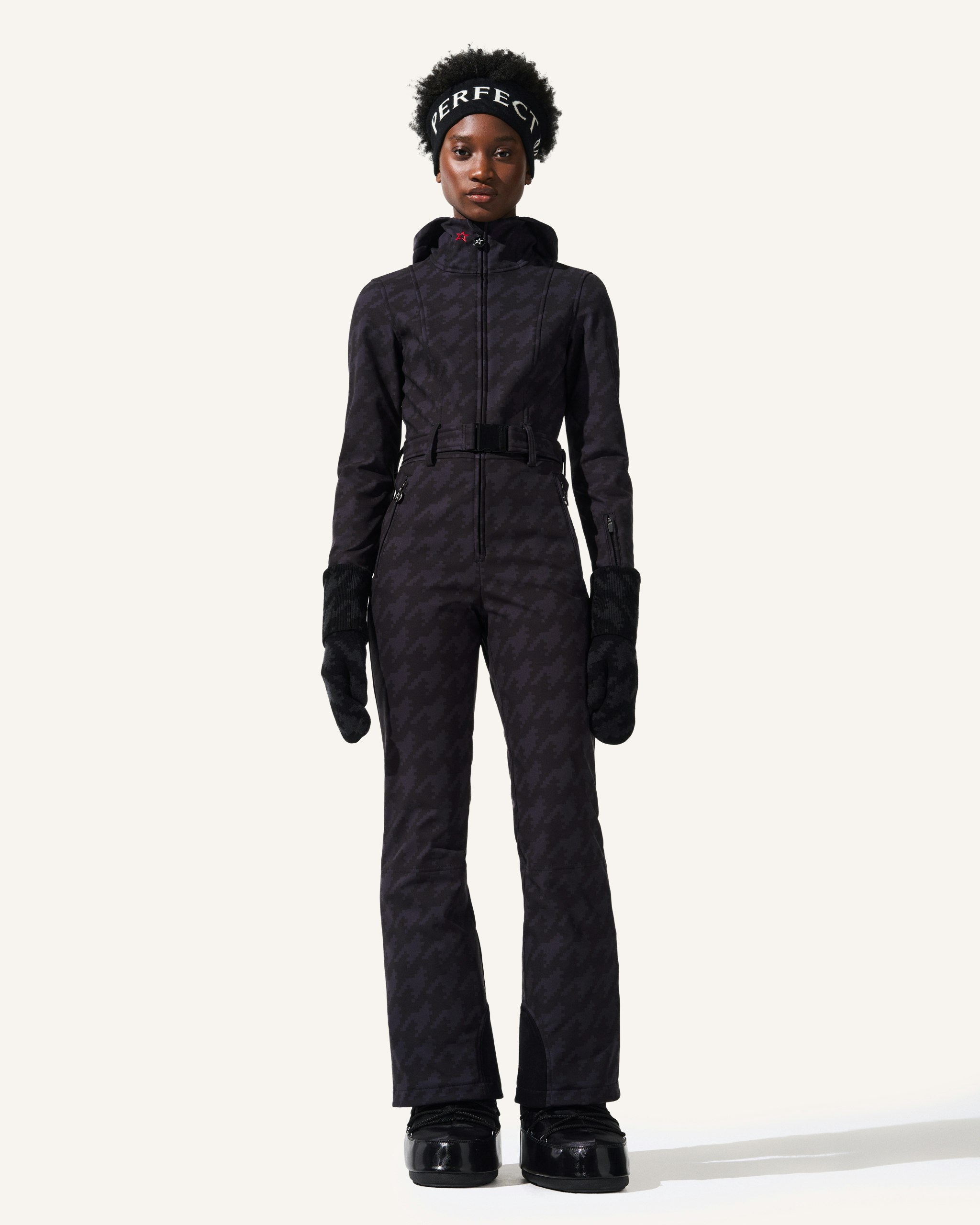 Houndstooth Tignes Ski Suit 1