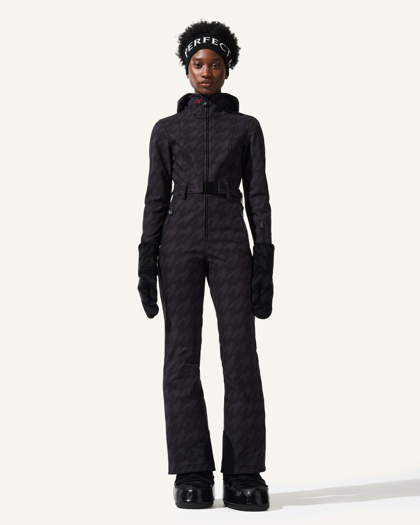 Houndstooth Tignes Ski Suit 1