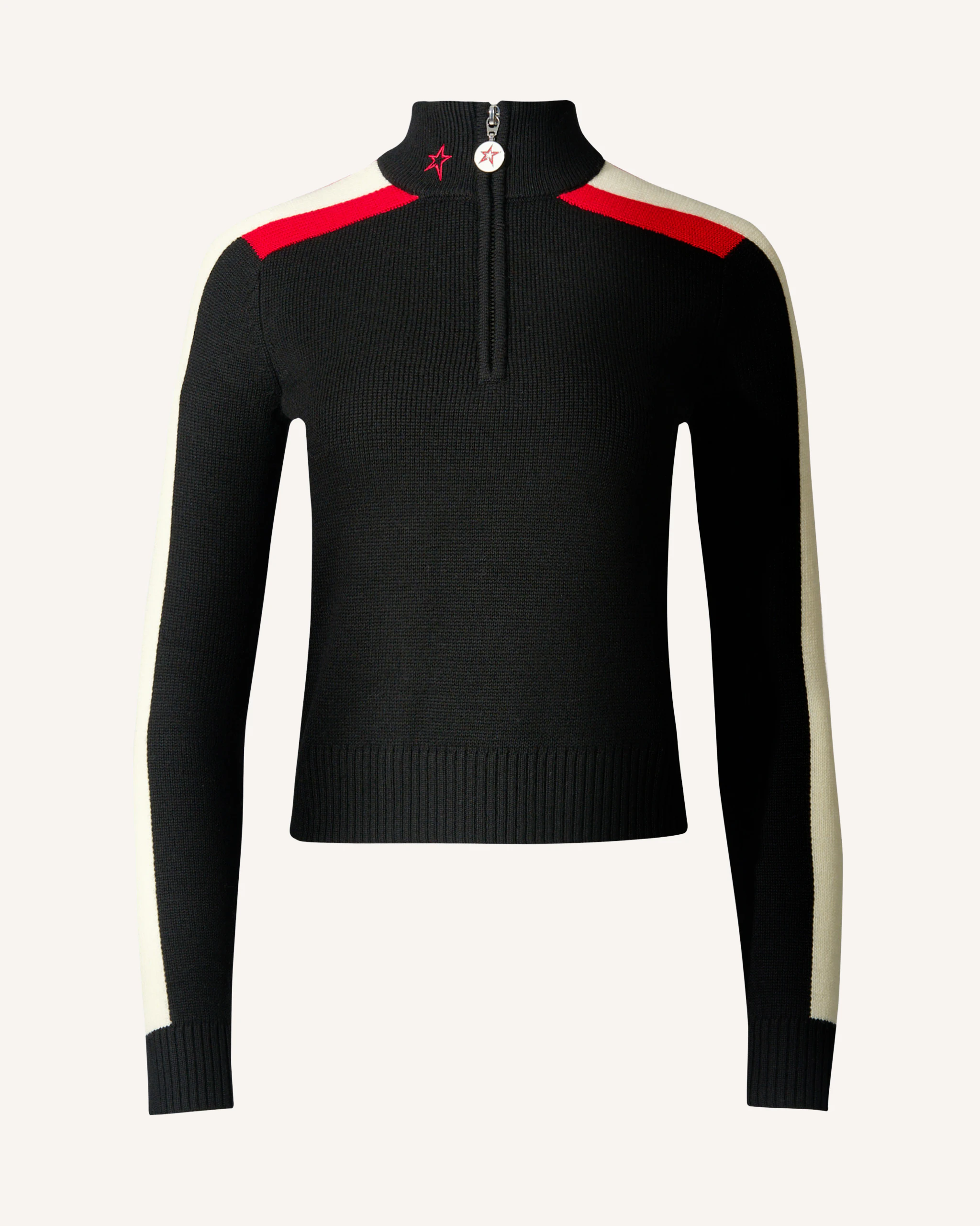LA Tour Merino Wool 1/4 Zip Sweater | Perfect Moment