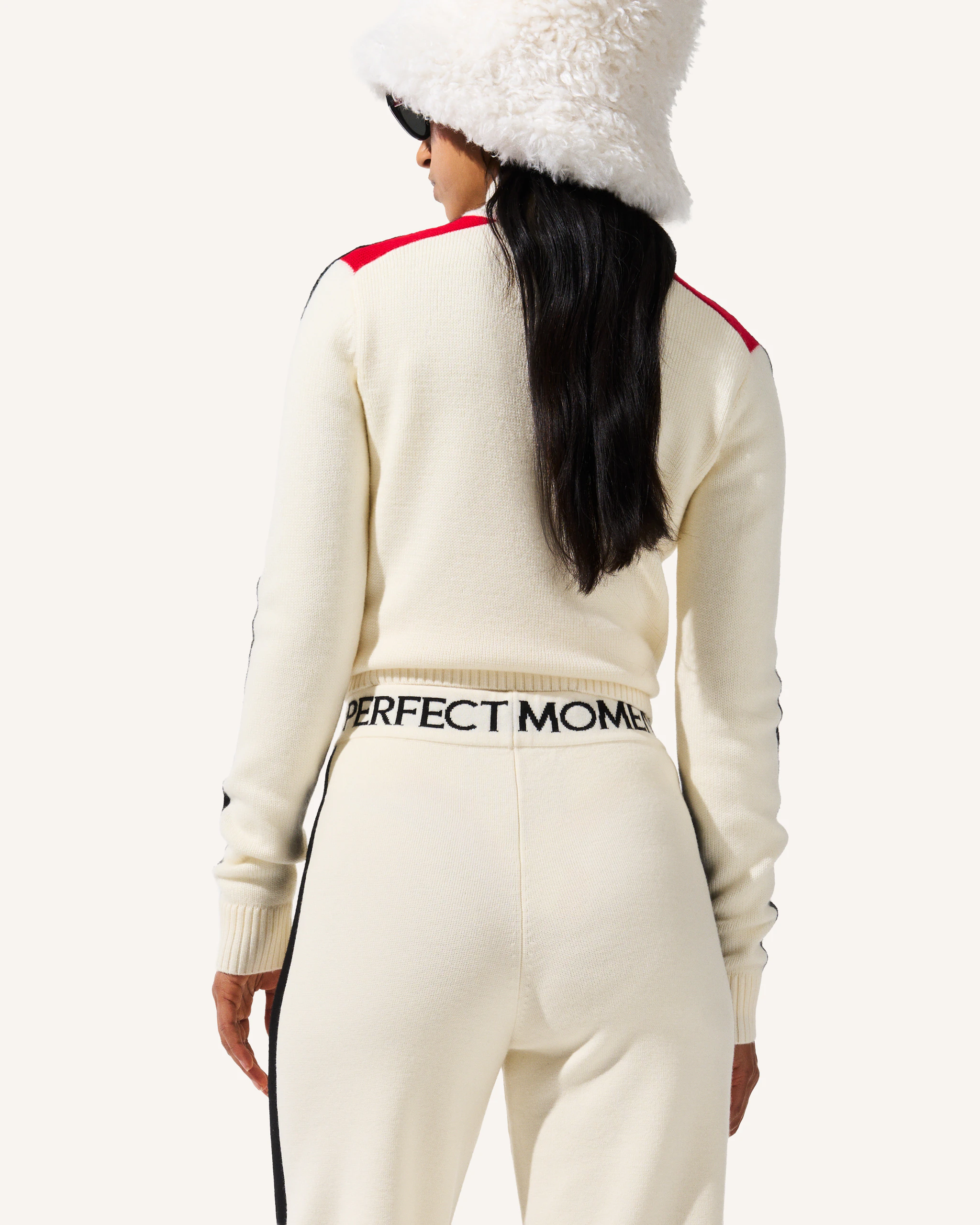LA Tour Merino Wool 1/4 Zip Sweater | Perfect Moment