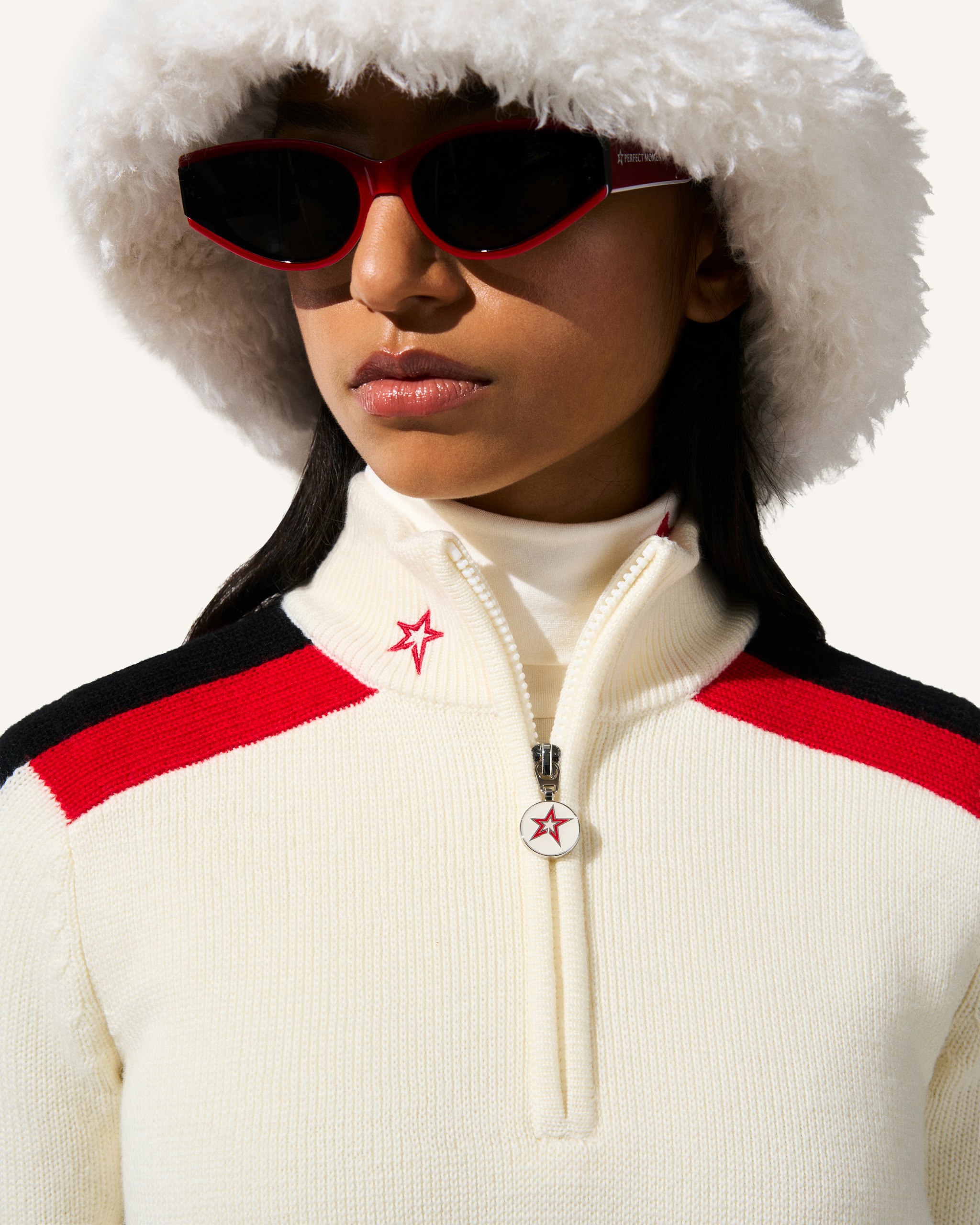 LA Tour Merino Wool 1/4 Zip Sweater 3