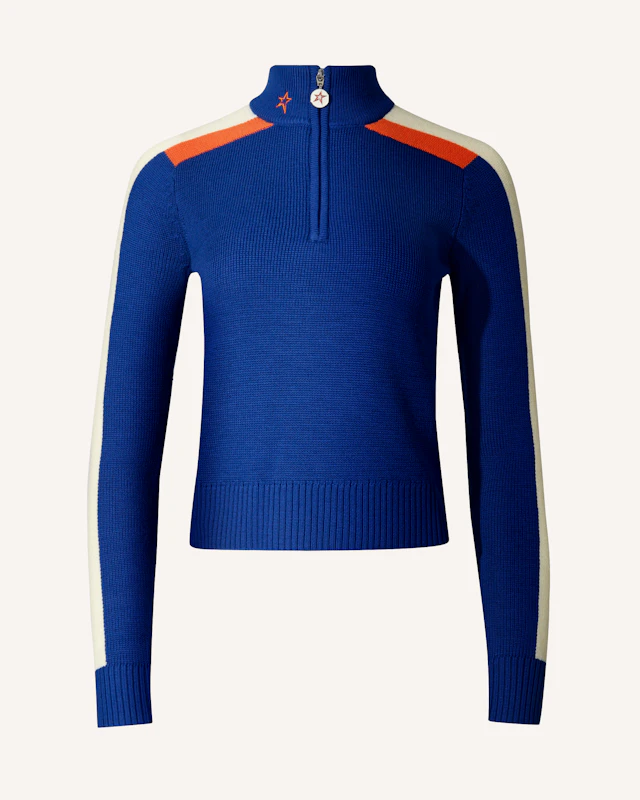 La Tour Merino Wool 1/4 Zip Sweater 0 La Tour Merino Wool 1/4 Zip Sweater