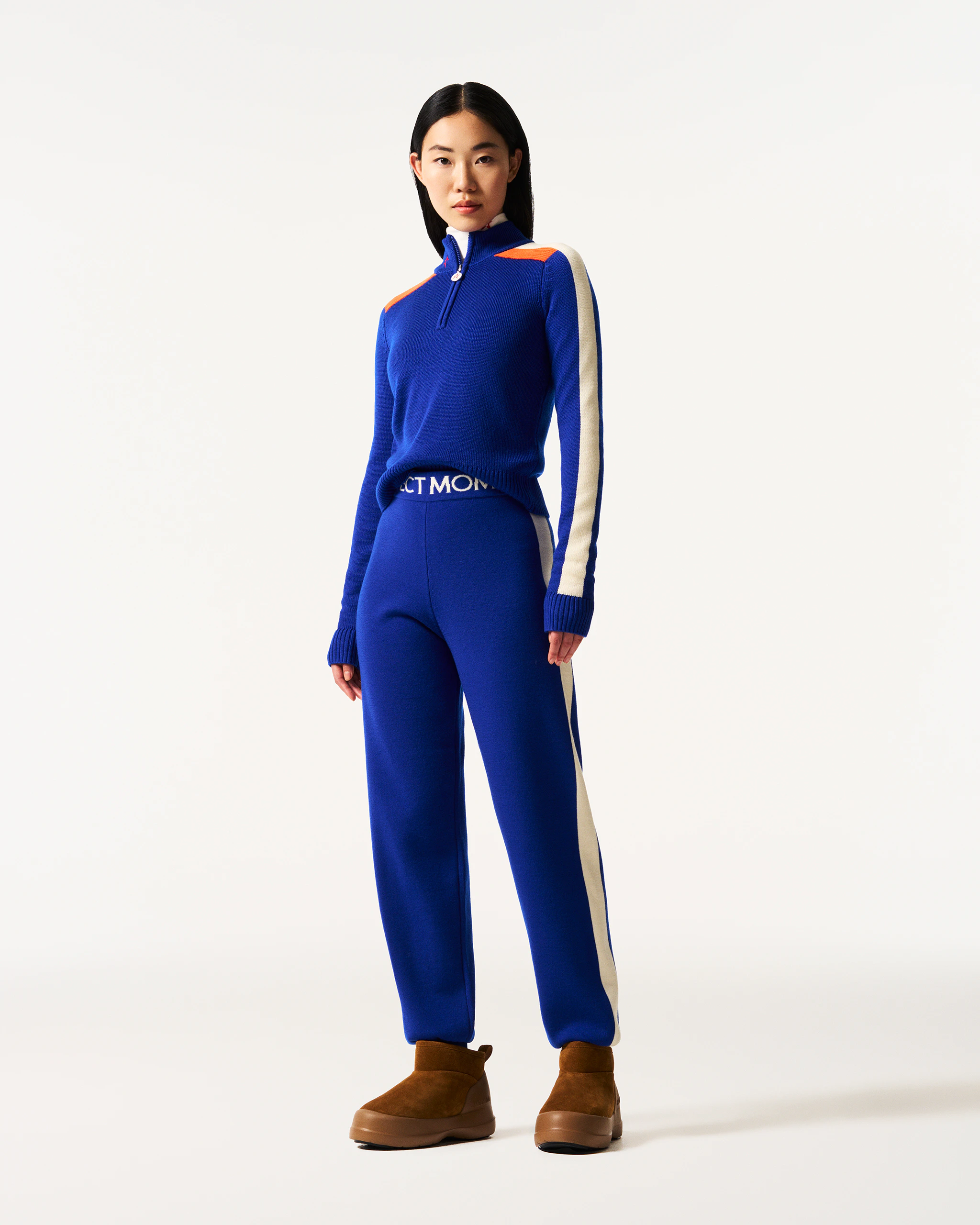 La Tour Merino Wool 1/4 Zip Sweater 1