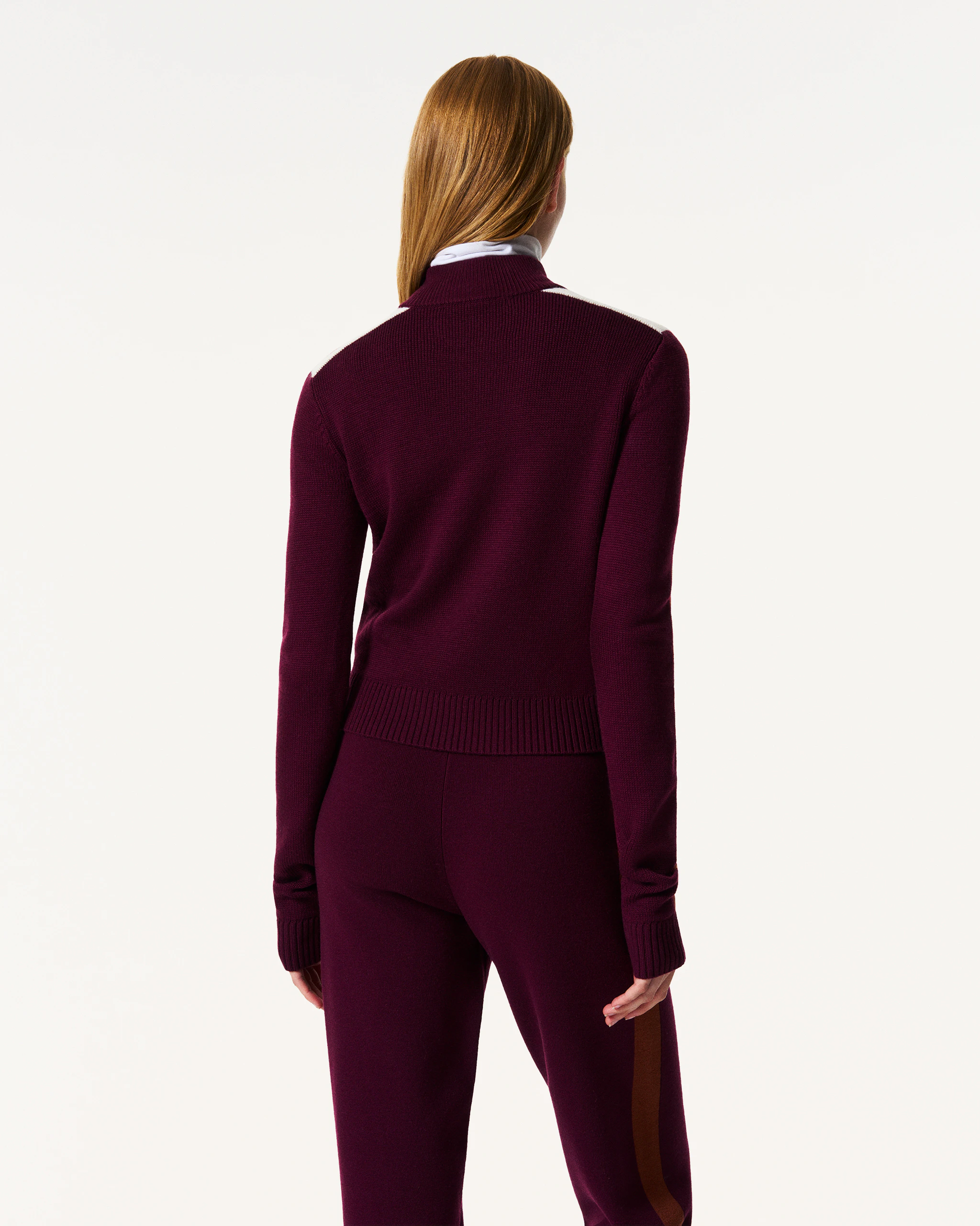 LA Tour Merino Wool 1/4 Zip Sweater 3