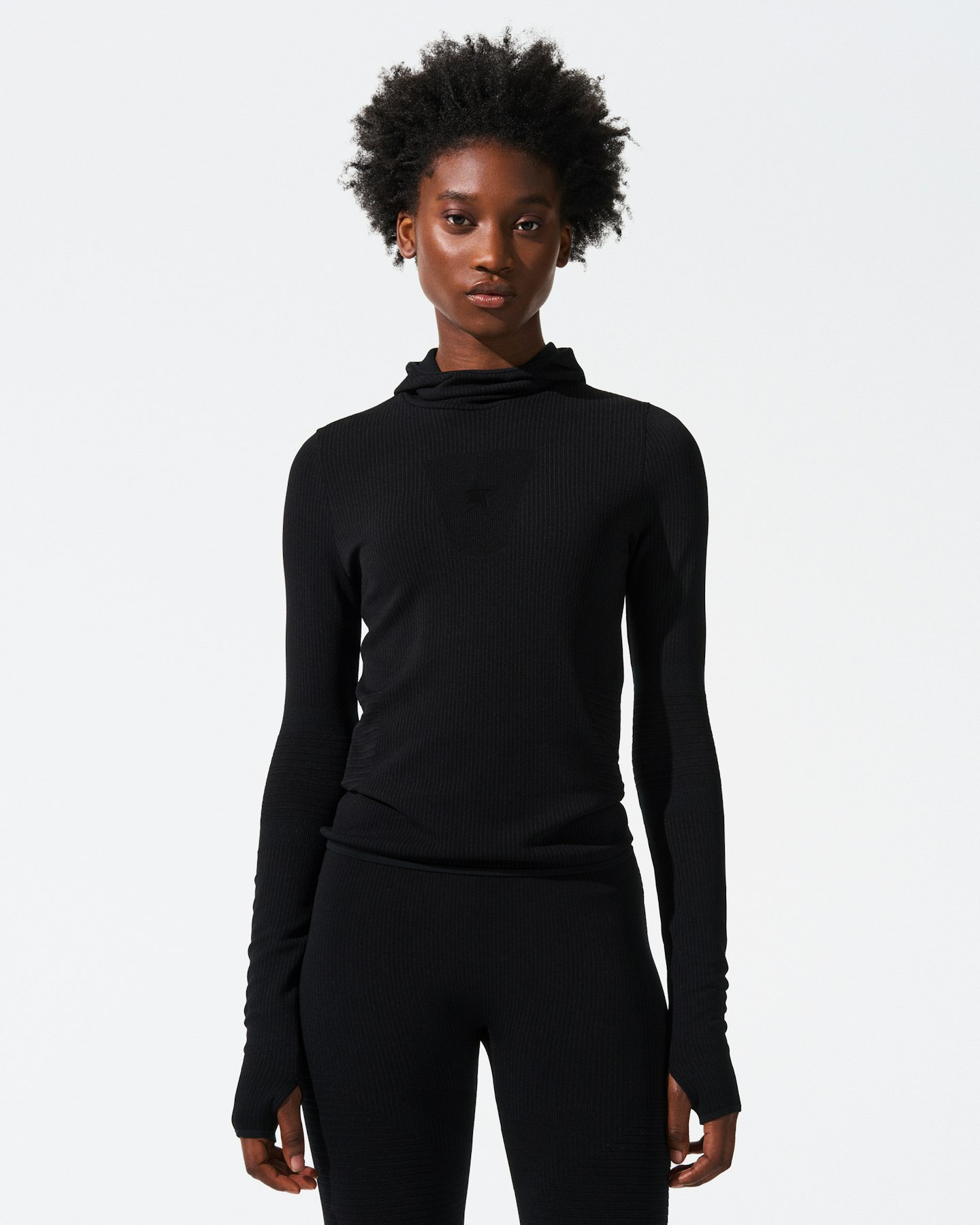 Seamless Hooded Base Layer Top 1