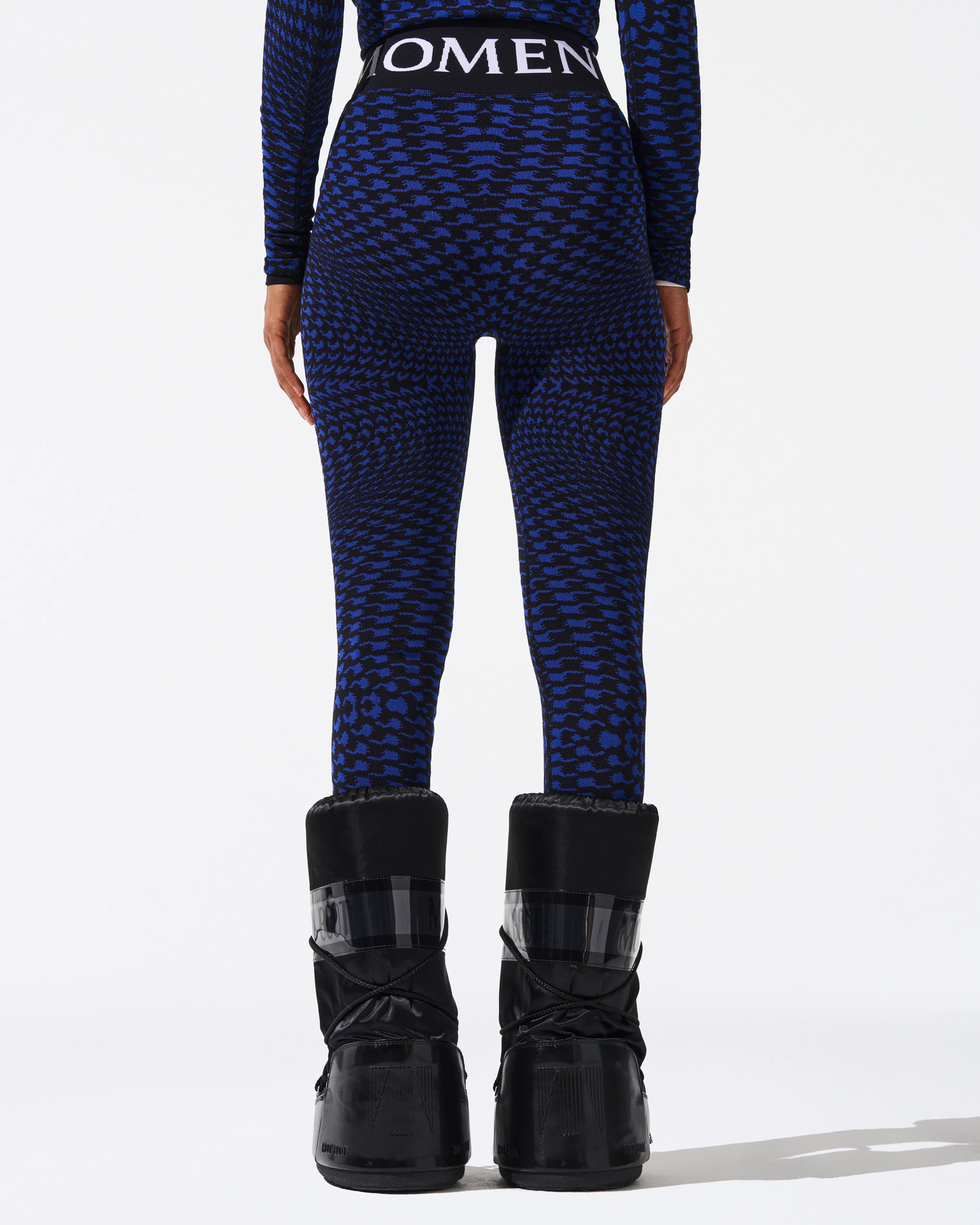 Twisted Houndstooth Jacquard Legging 2