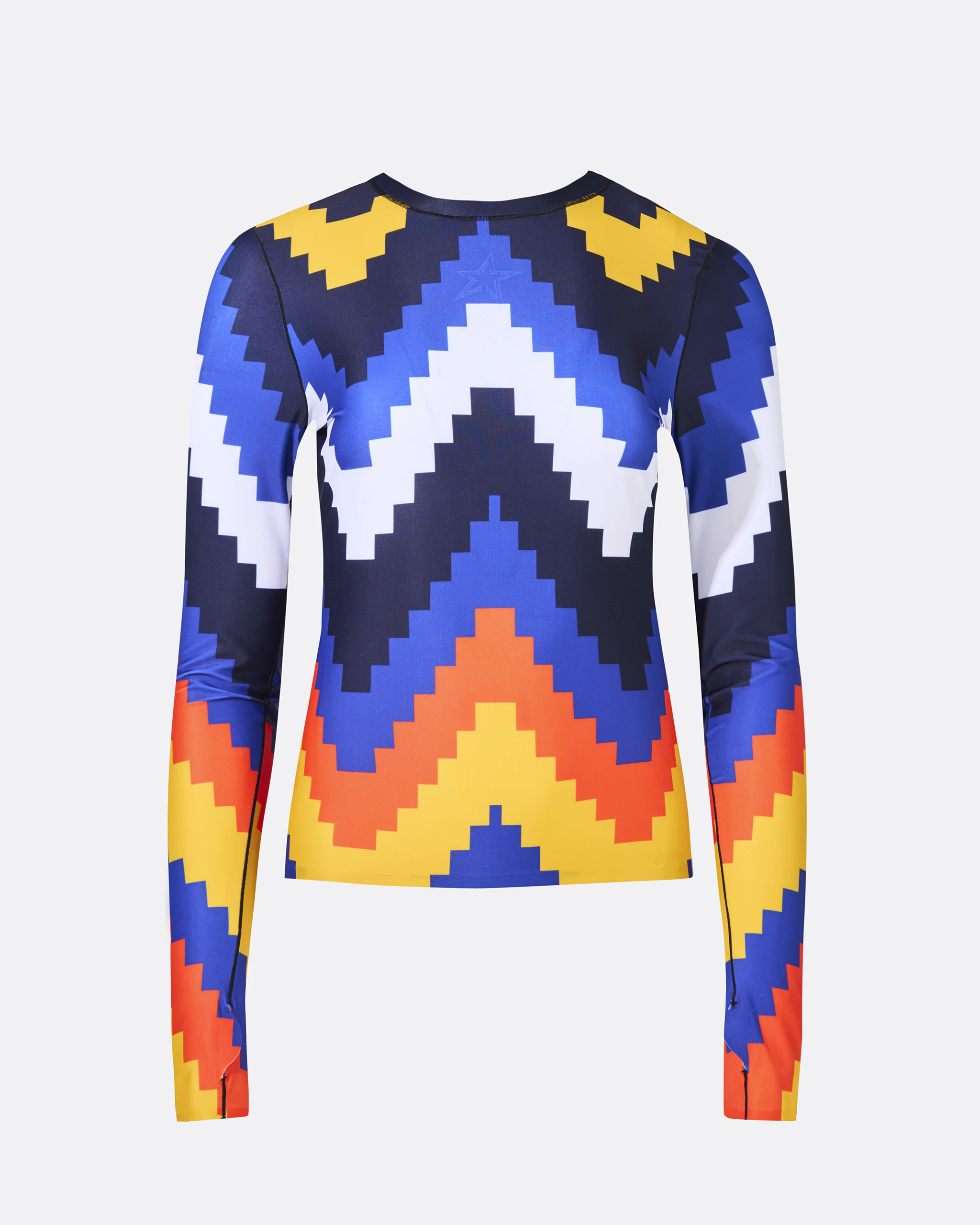 Chevron Compression Base Layer Top | Perfect Moment