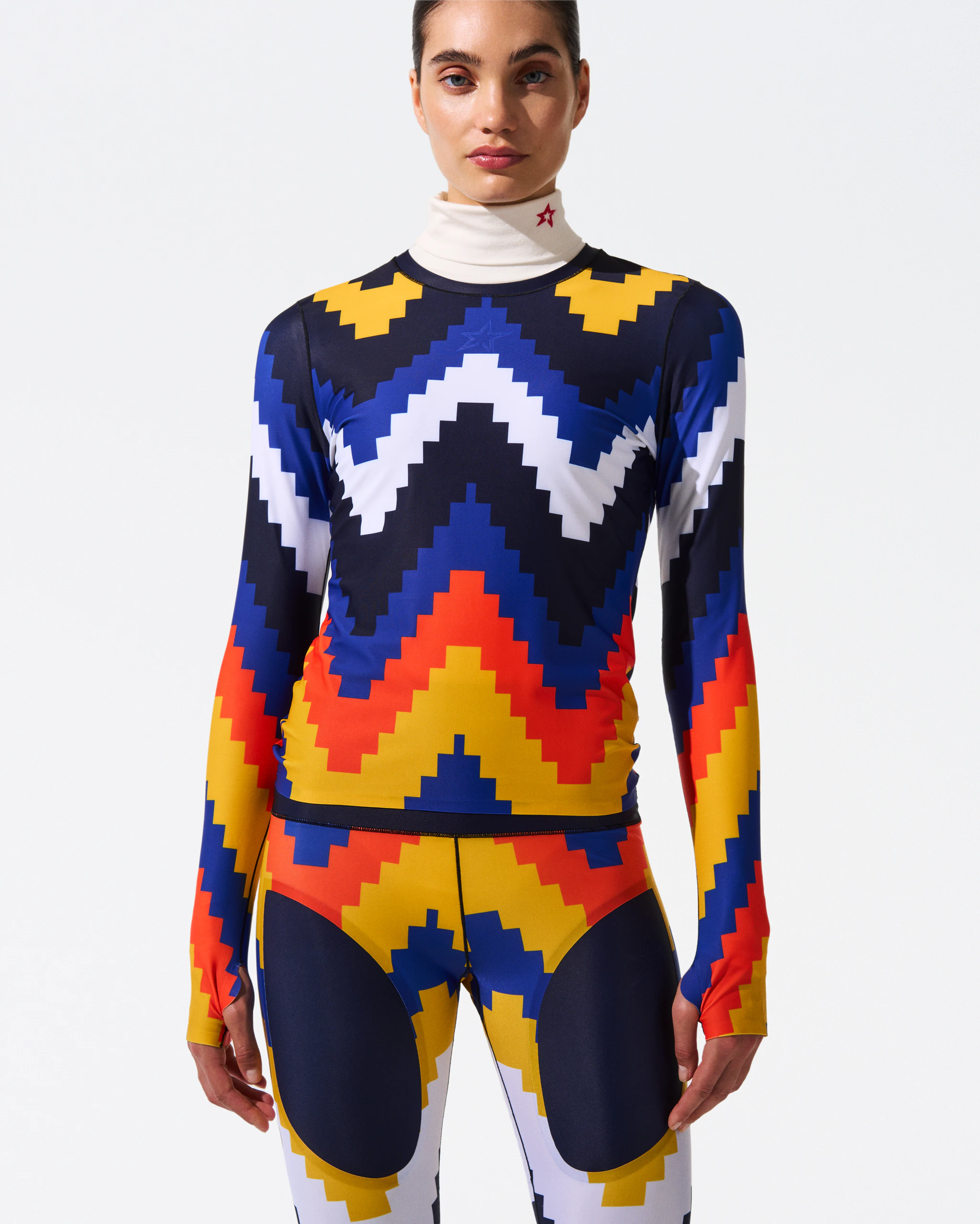 Chevron Compression Base Layer Top 1 Chevron Compression Base Layer Top