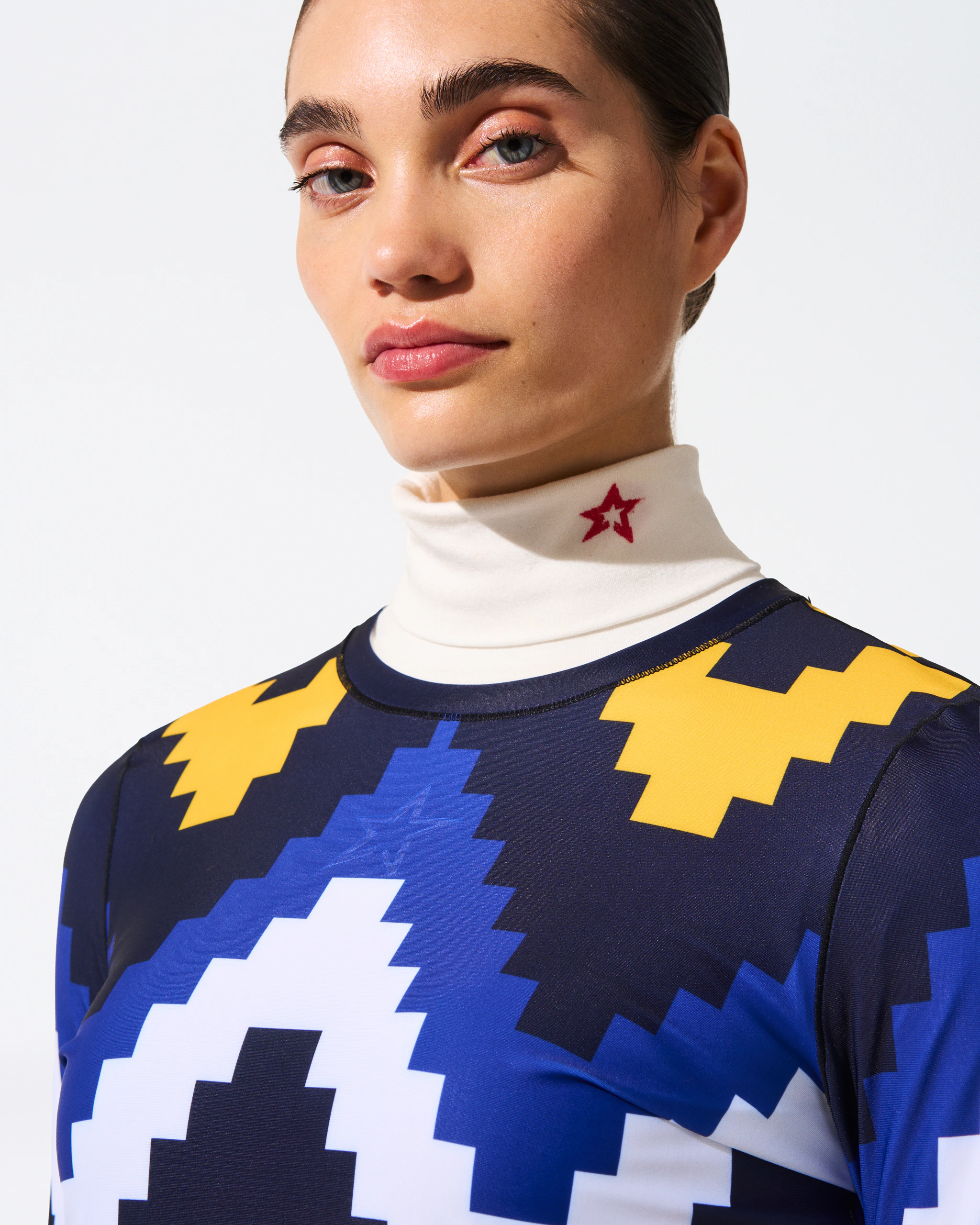 Chevron Compression Base Layer Top | Perfect Moment