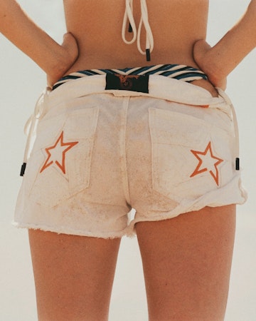 Low-Rise Denim Short 1