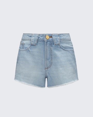 Low-Rise Denim Short 0