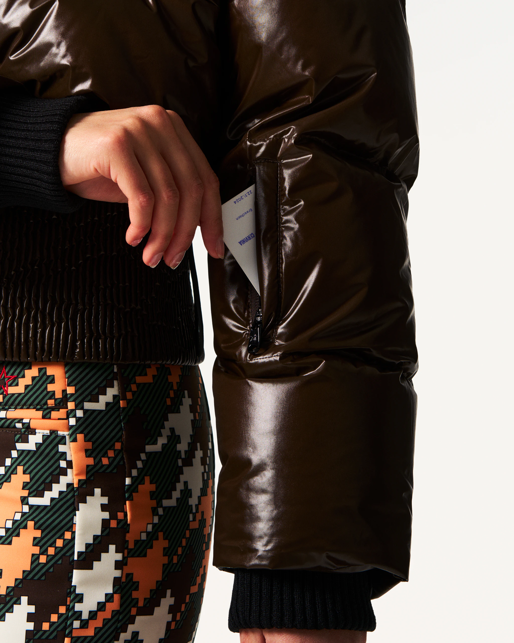 Aureta Down Bomber Jacket | Perfect Moment
