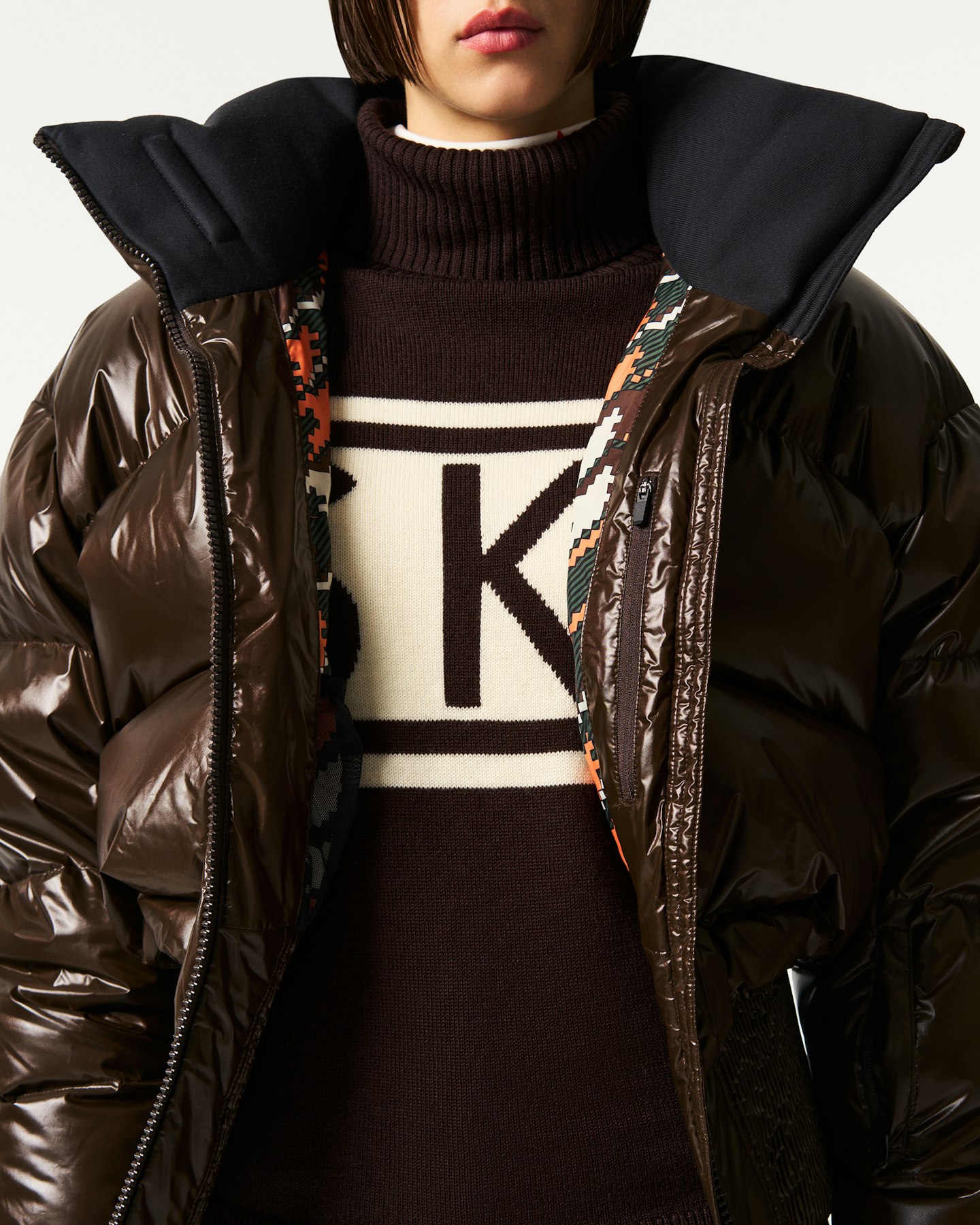 Aureta Down Bomber Jacket 7