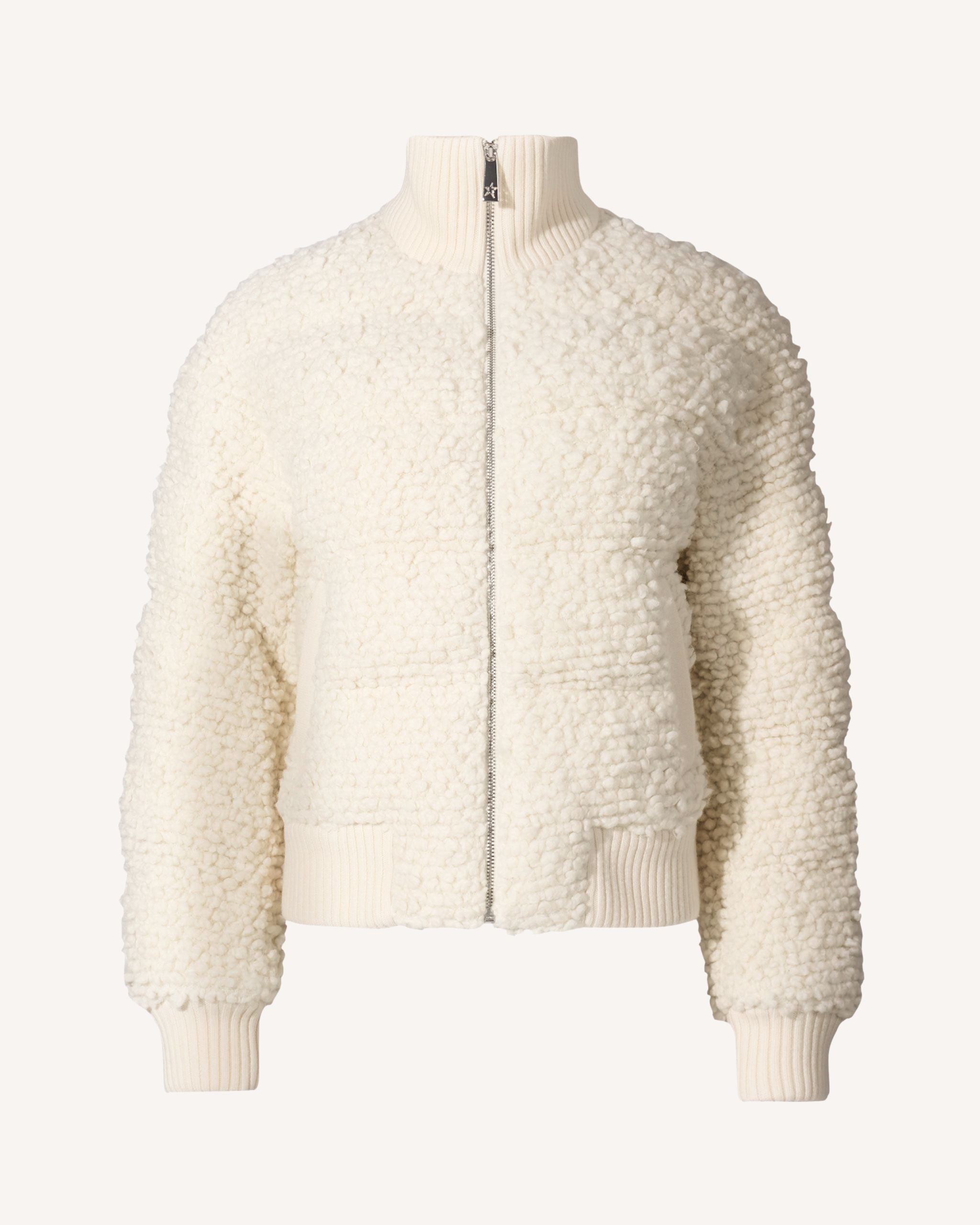 Perfect Moment Apres Bomber Jacket M In White