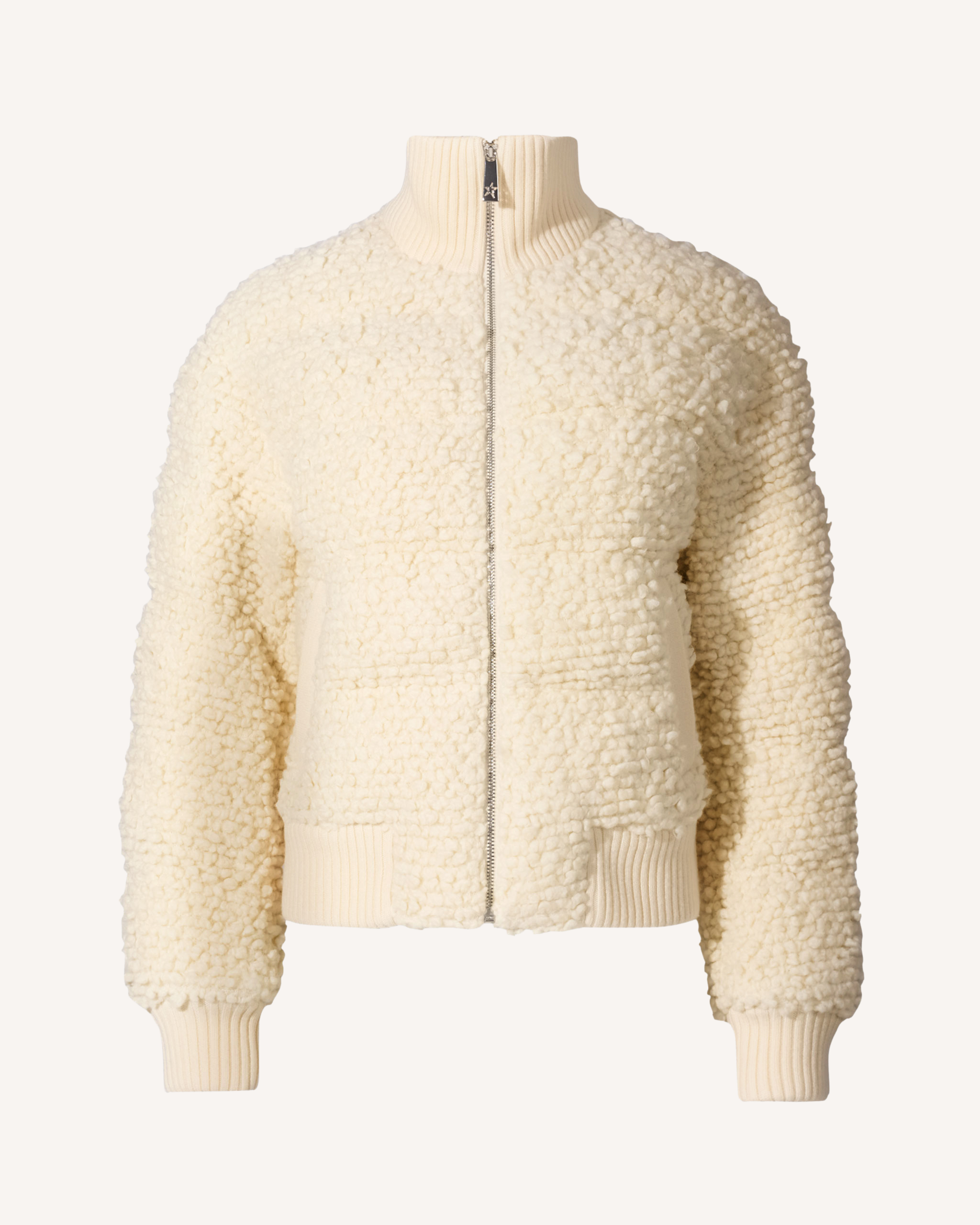 Perfect Moment Apres Bomber Jacket Xl In Neutral