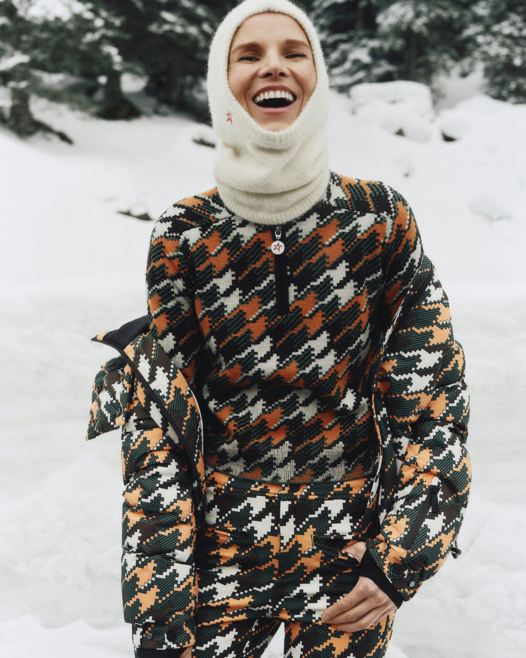 LA Tour Merino Wool 1/4 Zip Sweater 1 LA Tour Merino Wool 1/4 Zip Sweater