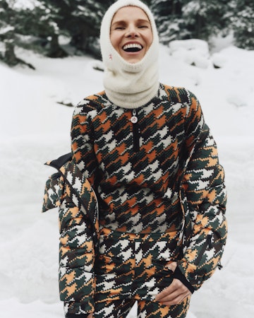 LA Tour Merino Wool 1/4 Zip Sweater 1