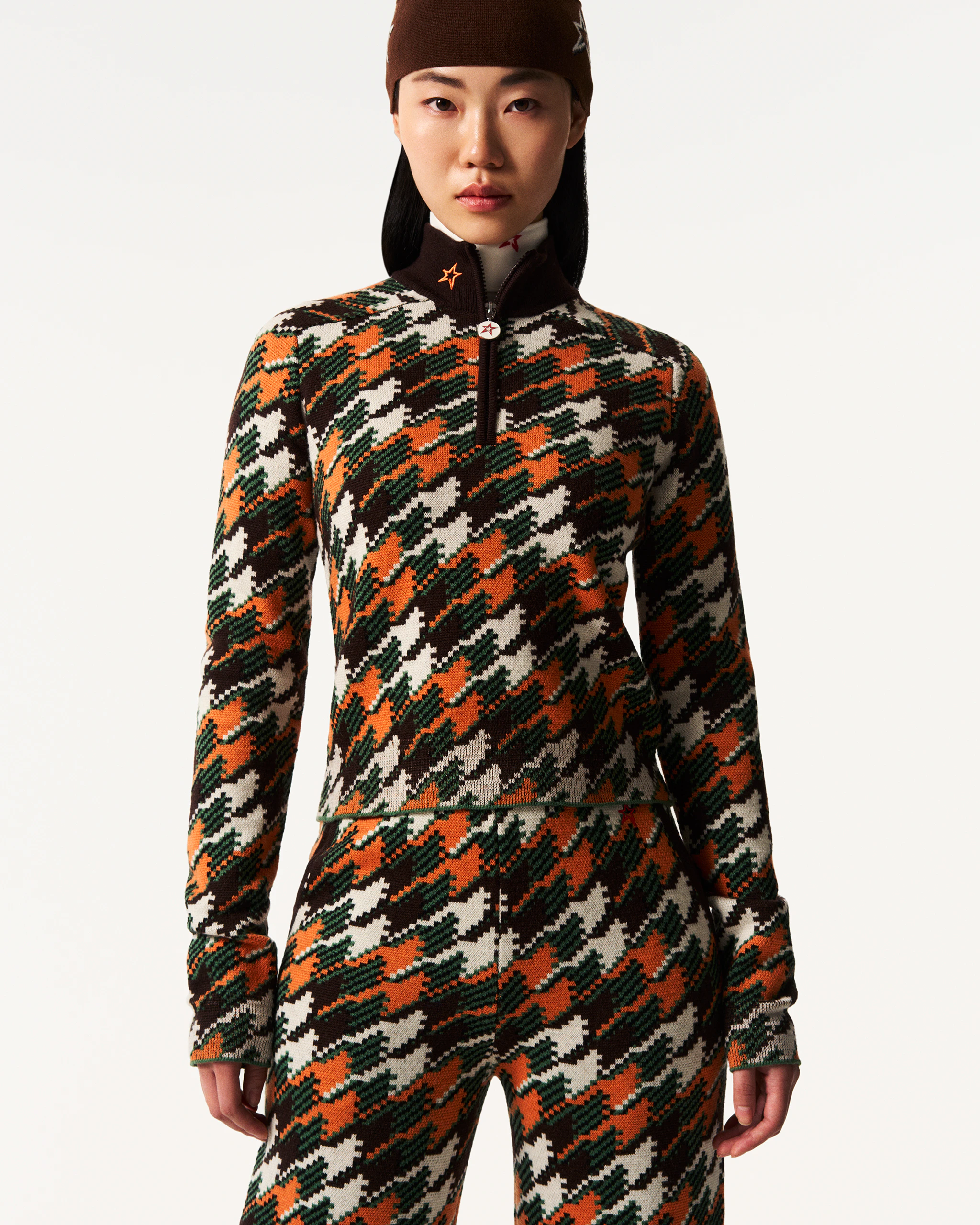 LA Tour Merino Wool 1/4 Zip Sweater | Perfect Moment