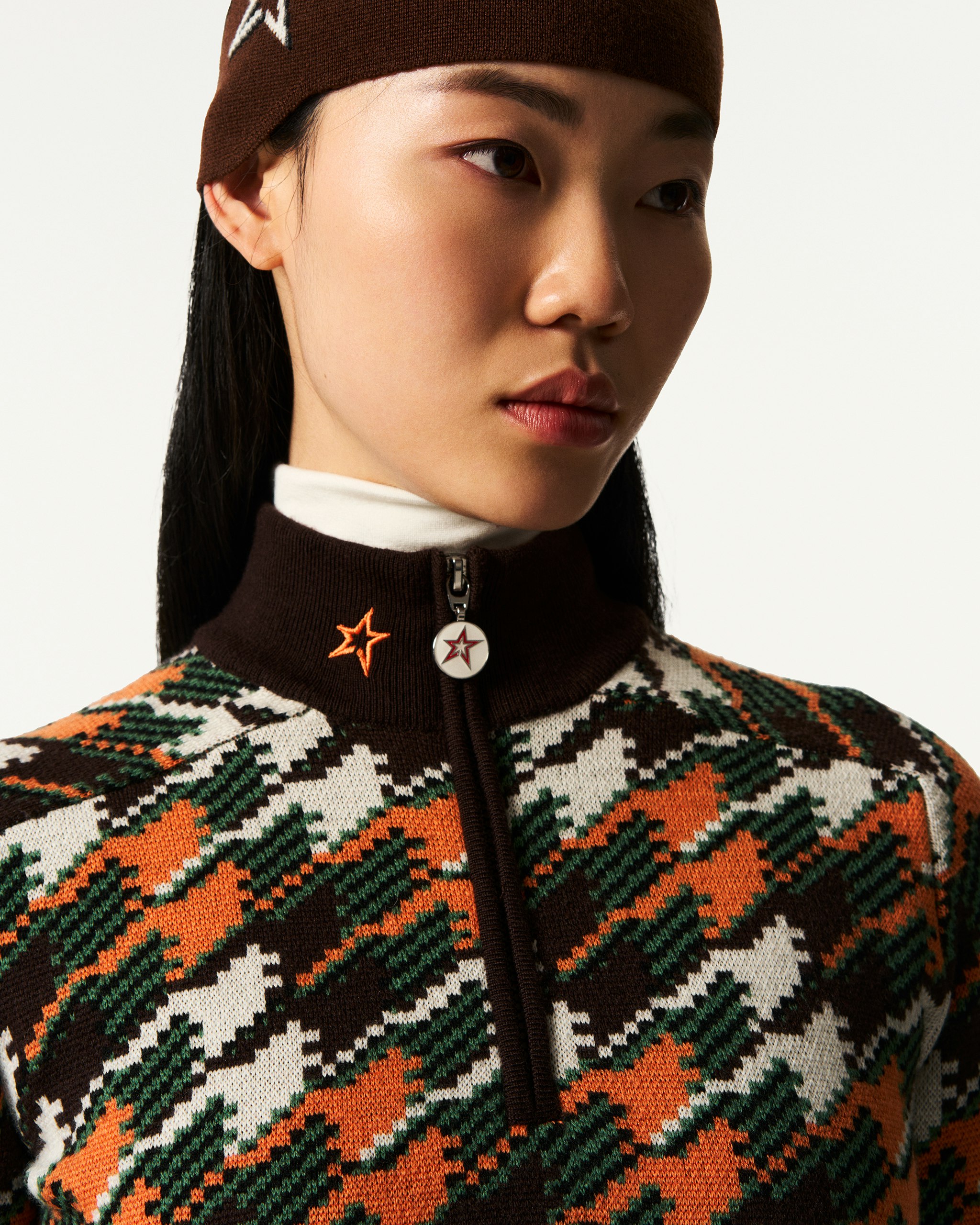 LA Tour Merino Wool 1/4 Zip Sweater 5