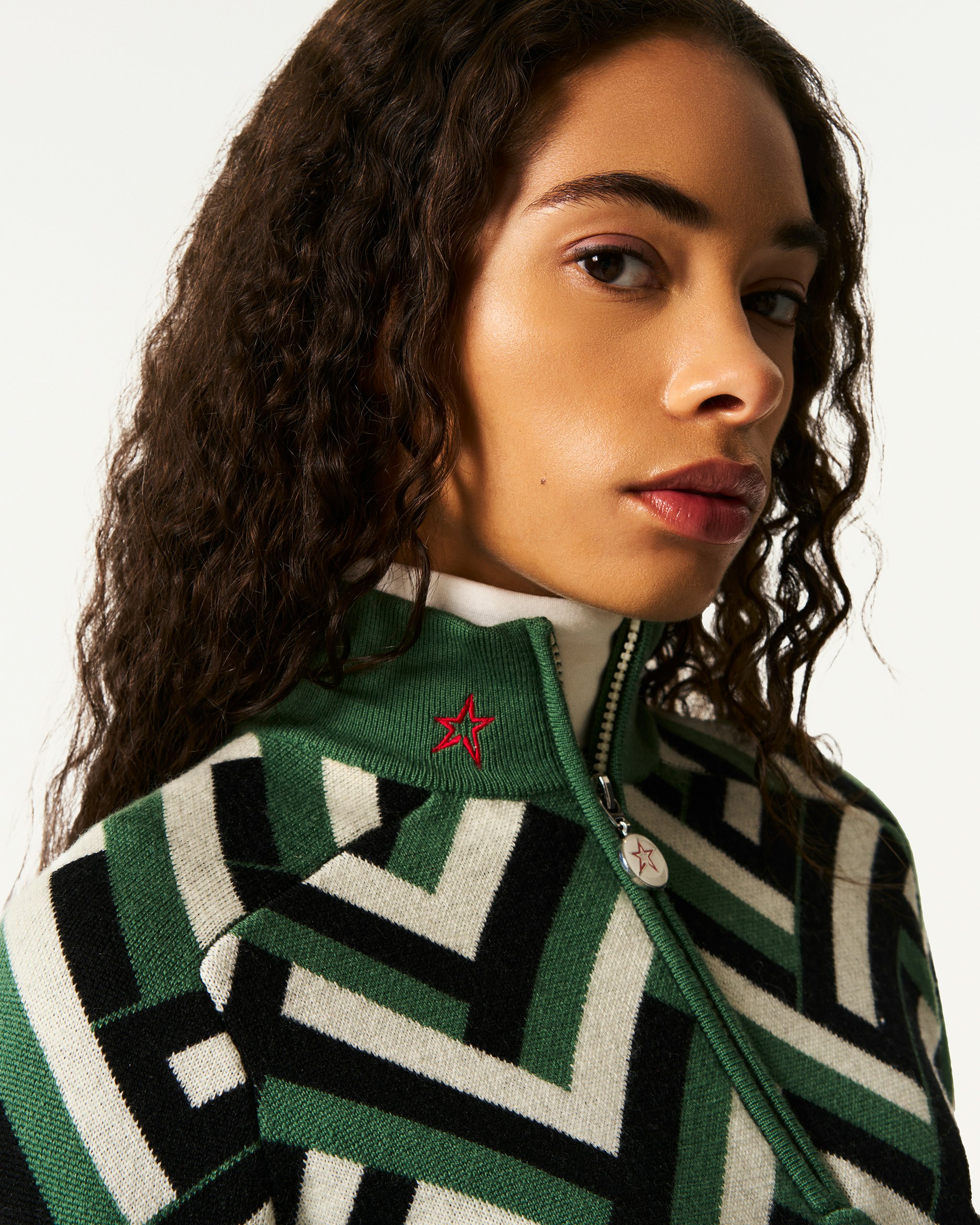 LA Tour Merino Wool 1/4 Zip Sweater 4