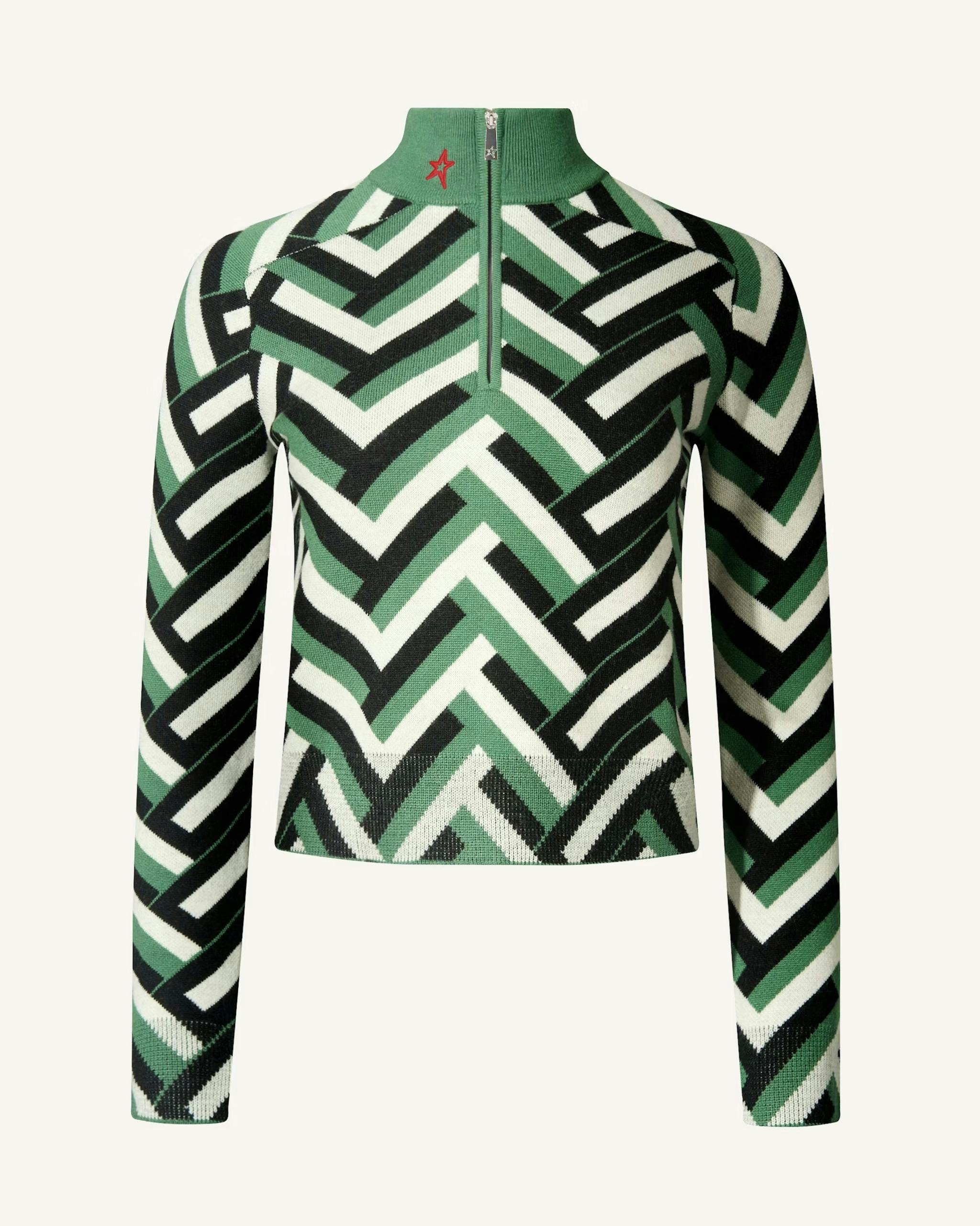 LA Tour Merino Wool 1/4 Zip Sweater 0