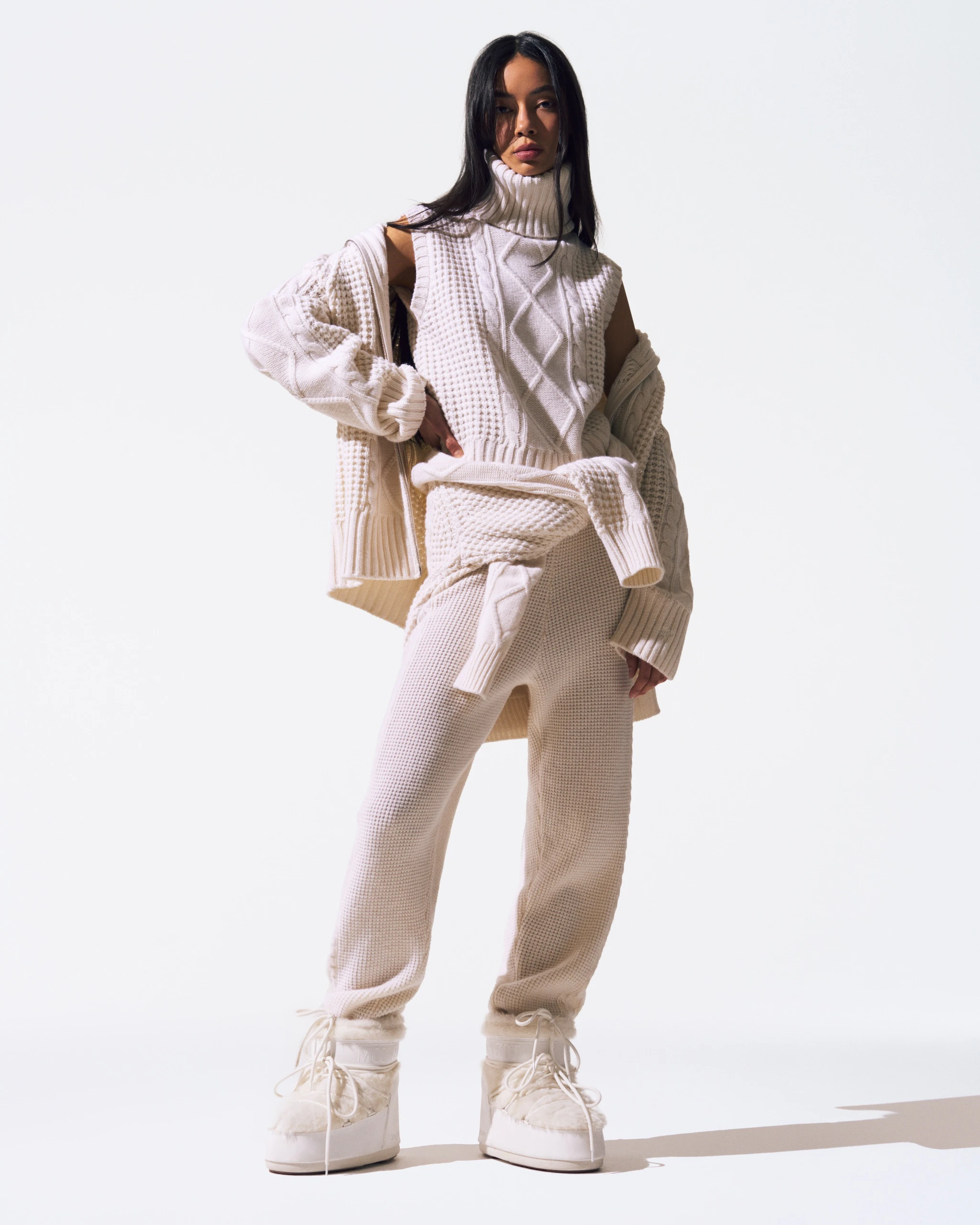 Crystal Merino Wool Jogger 1