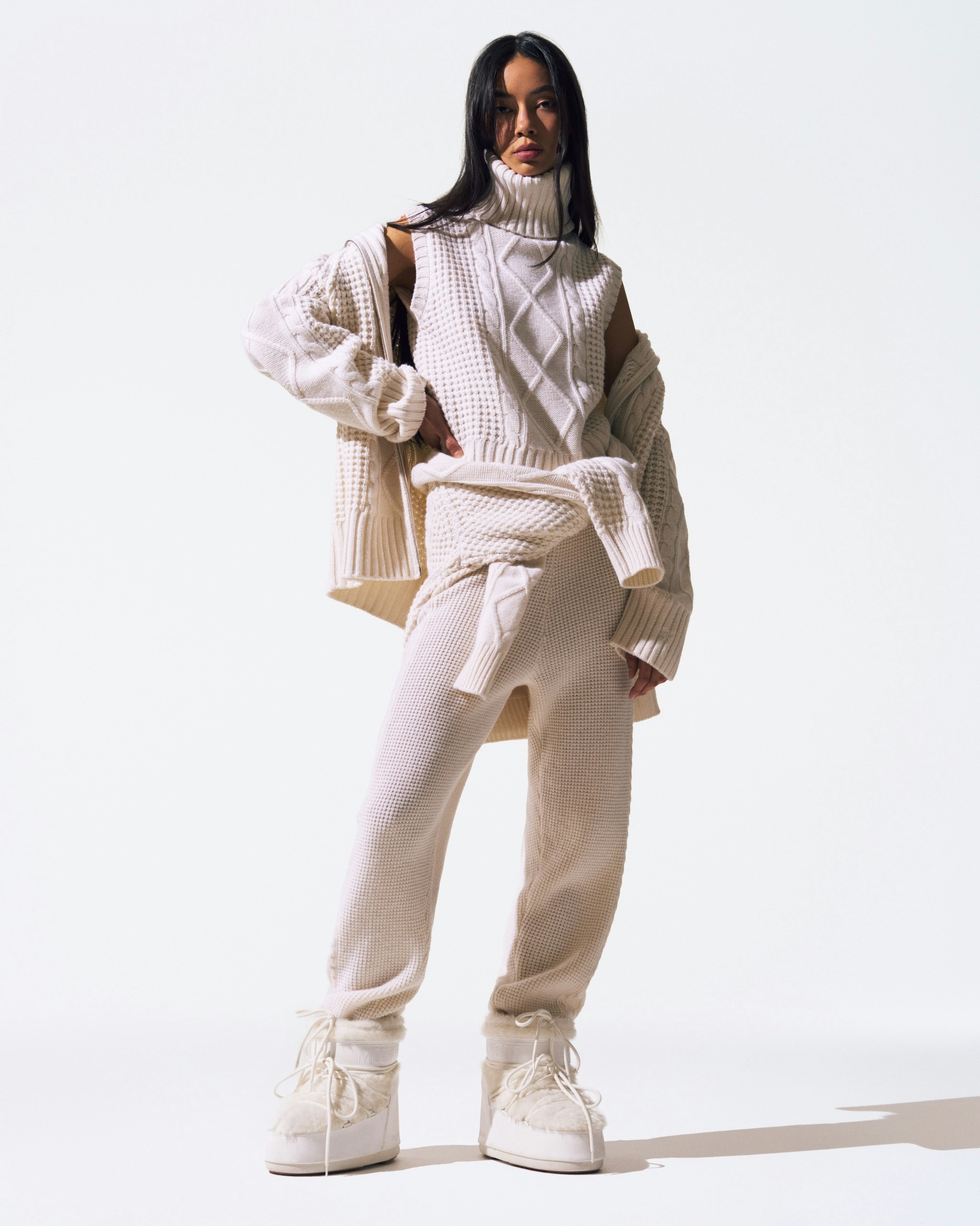 Crystal Merino Wool Jogger 1