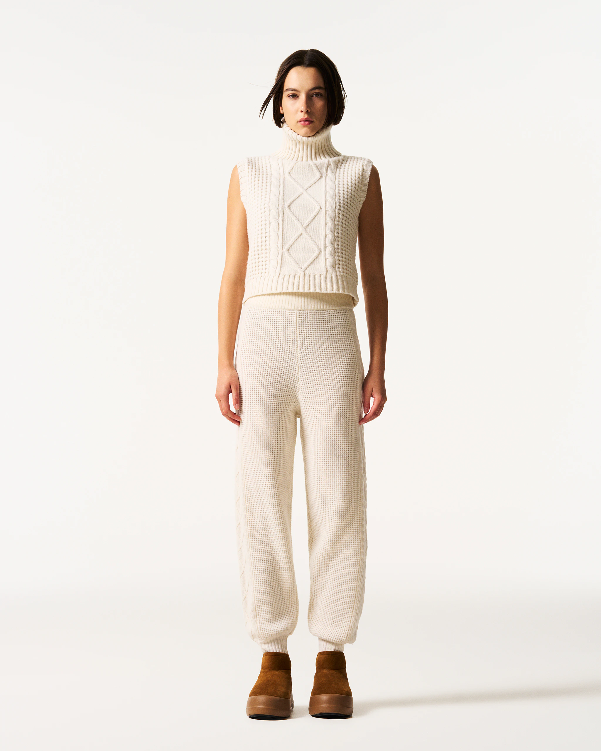 Crystal Merino Wool Jogger 1 Crystal Merino Wool Jogger