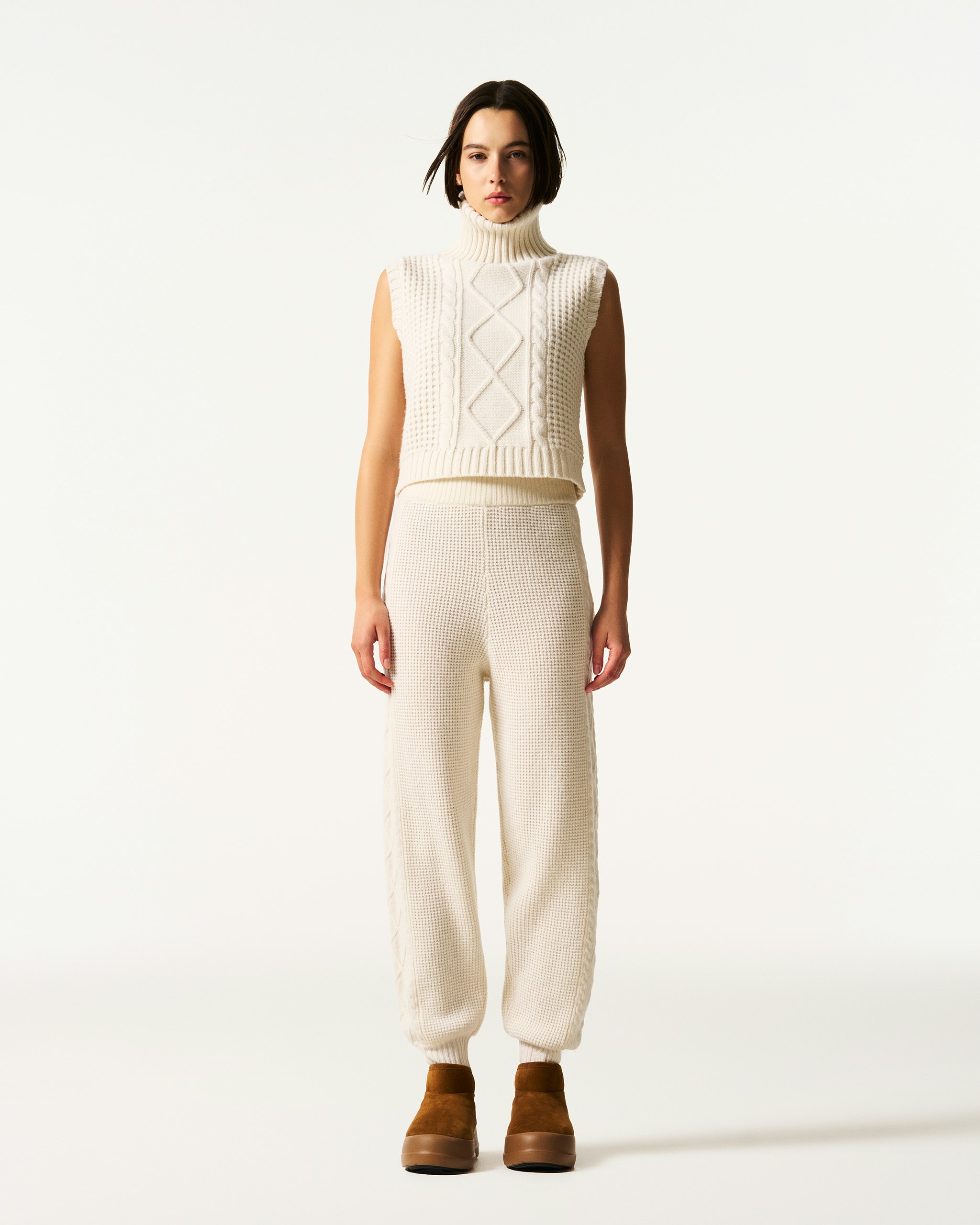 Crystal Merino Wool Jogger 1
