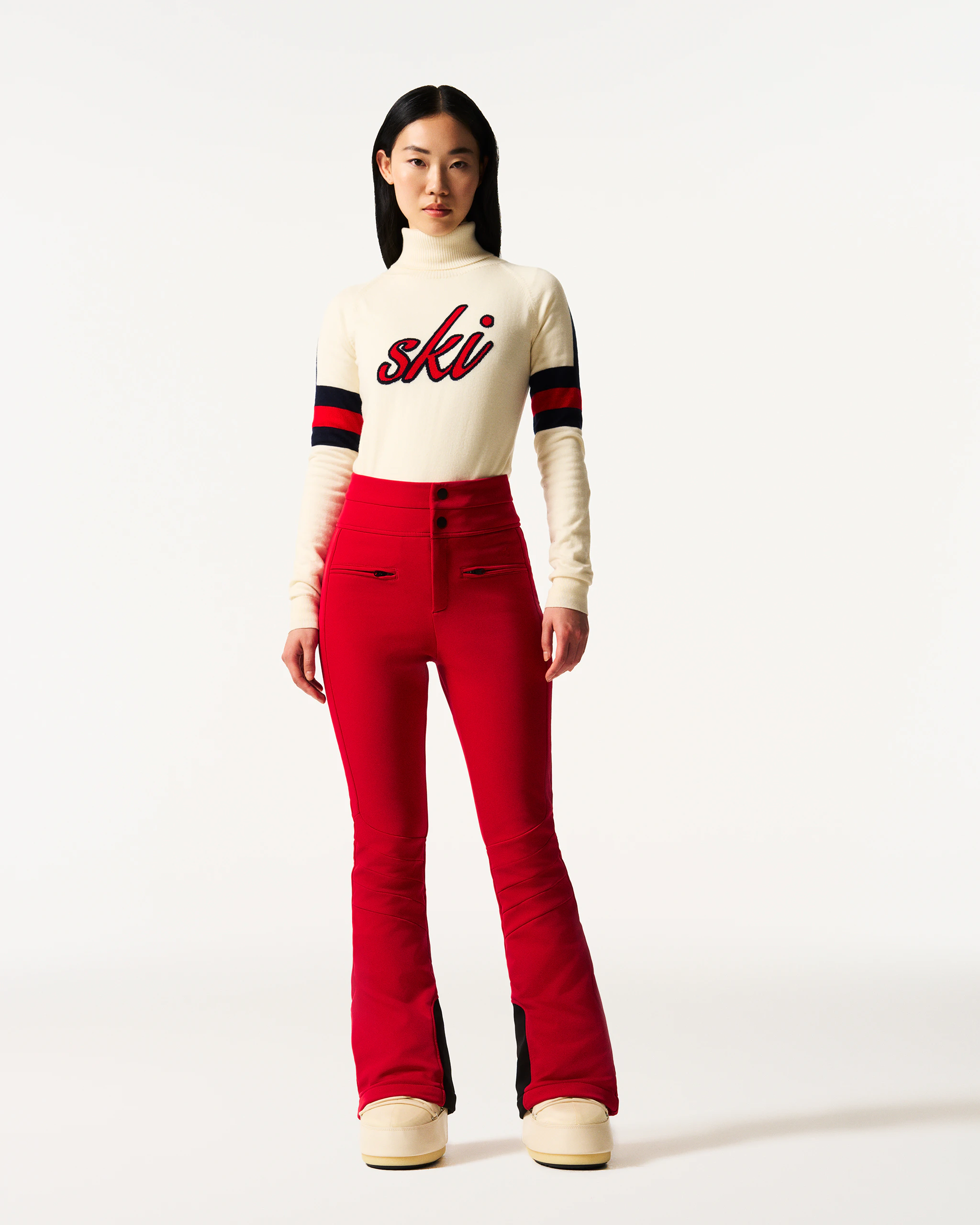 High-Waist Aurora Flare Ski Pant | Perfect Moment