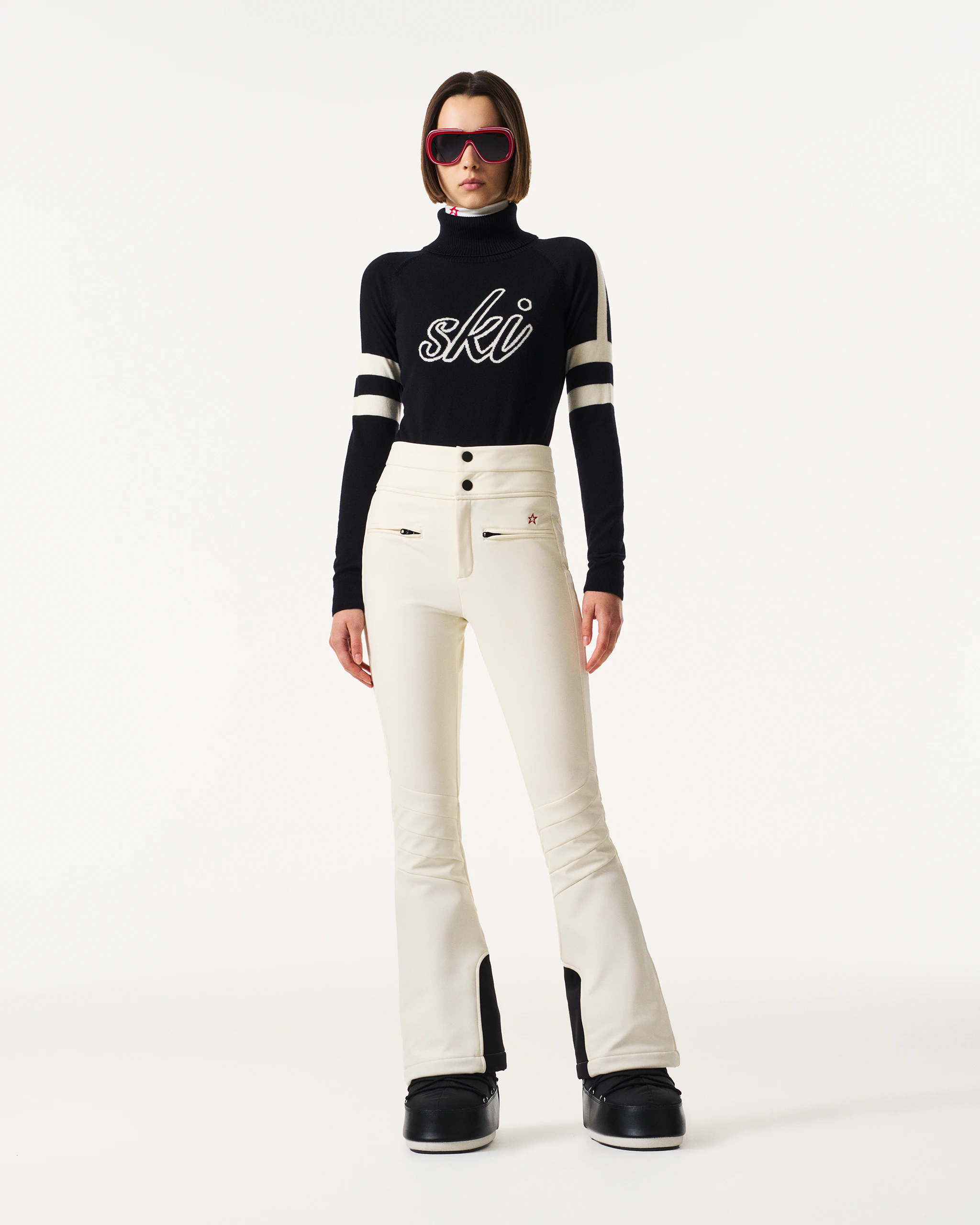 High-Waist Aurora Flare Ski Pant | Perfect Moment