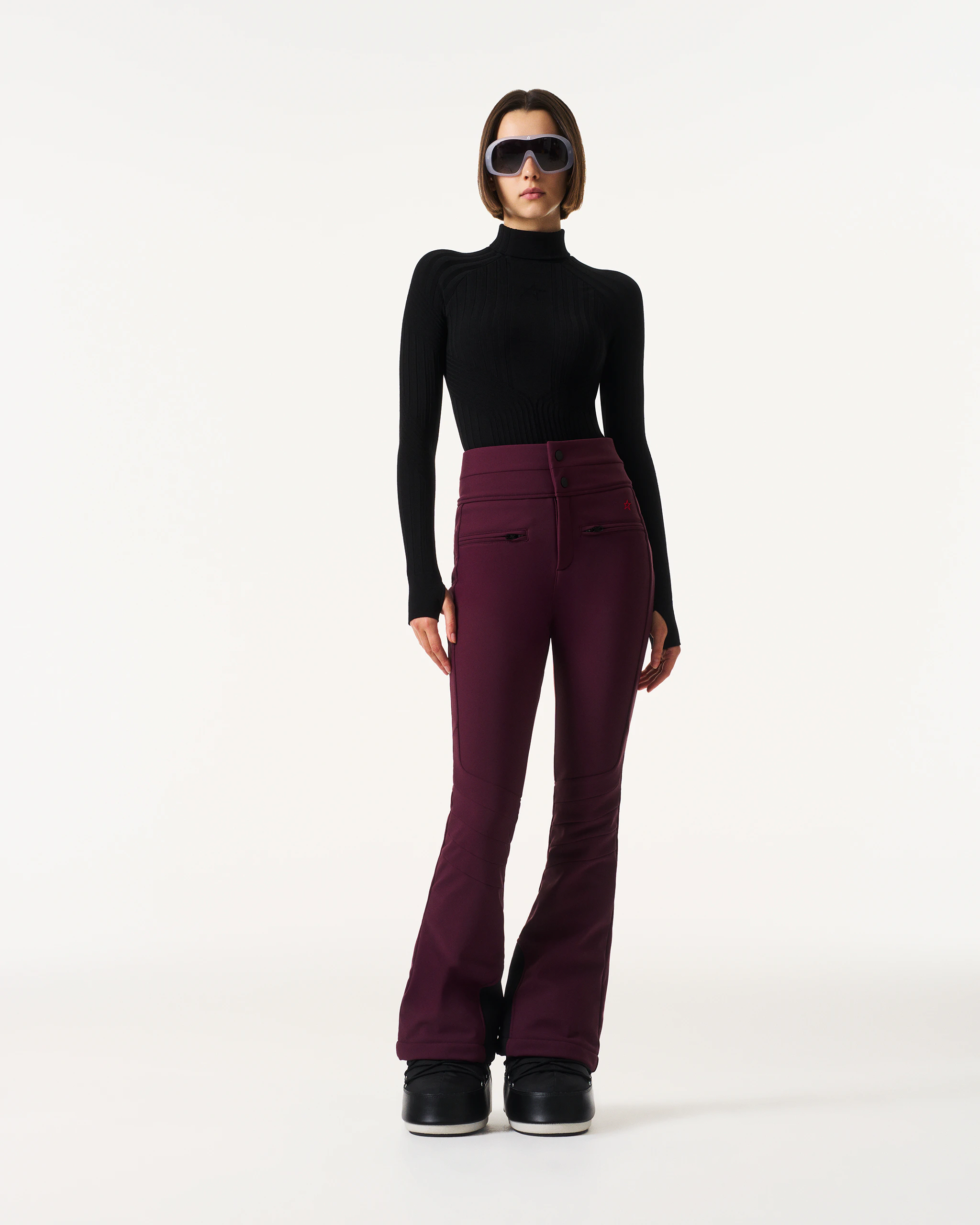 High-Waist Aurora Flare Ski Pant | Perfect Moment